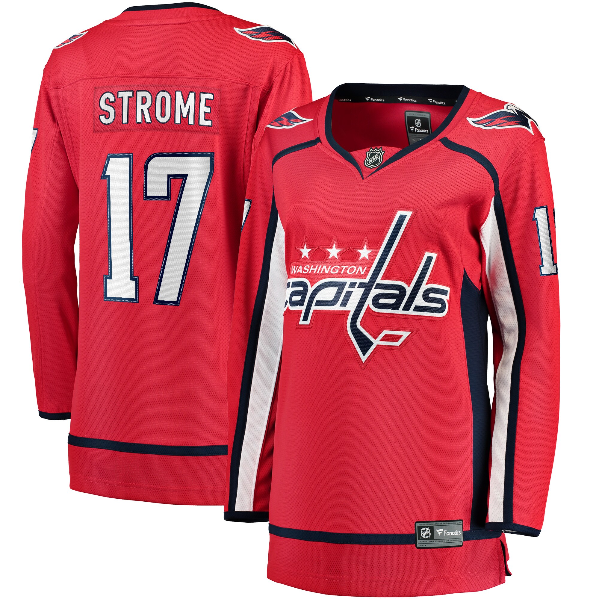 Dylan Strome Washington Capitals Fanatics Women's Home Breakaway Player Jersey - Red