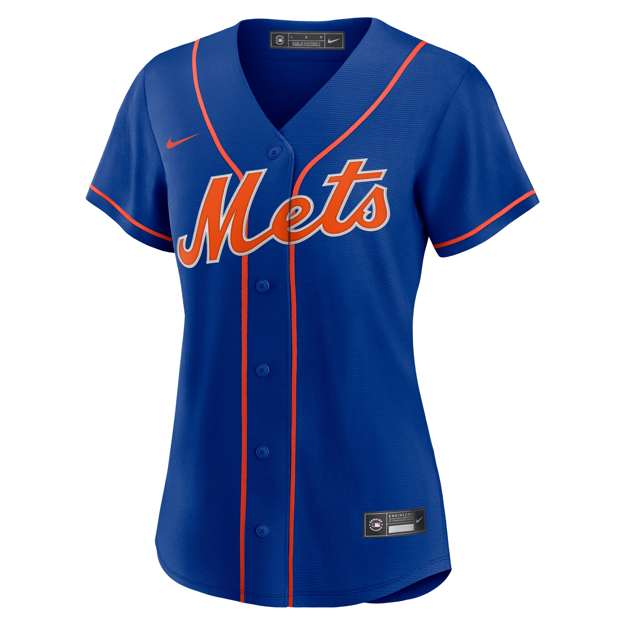 Justin Verlander New York Mets  Women's Alternate Replica Player Jersey - Royal