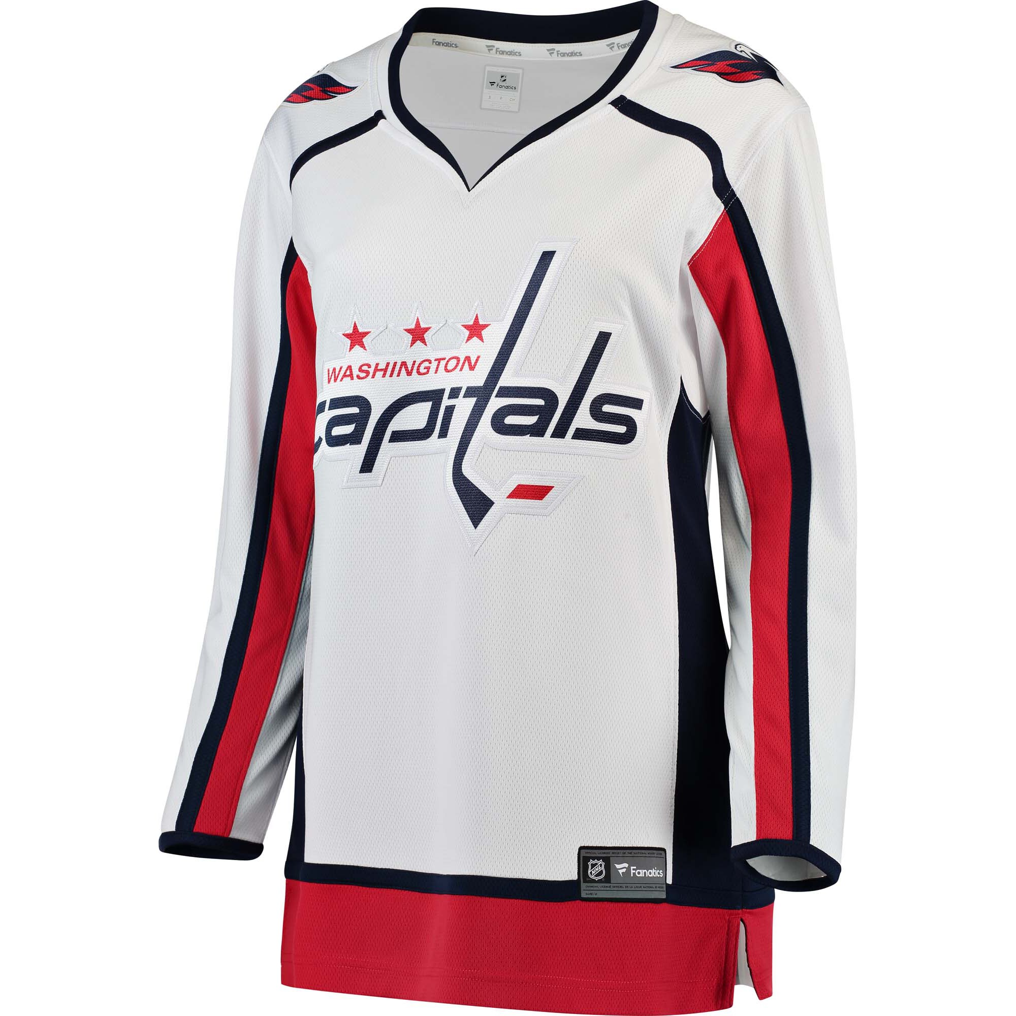 Washington Capitals Fanatics Women's Away Breakaway Jersey - White