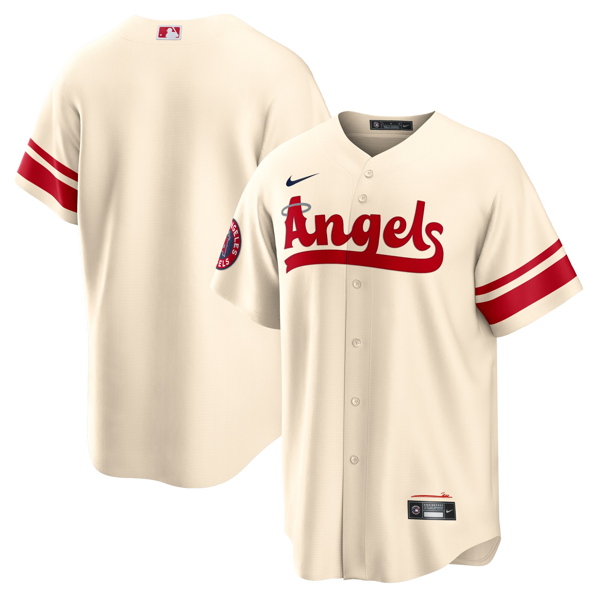 Los Angeles Angels  City Connect Replica Team Jersey - Cream