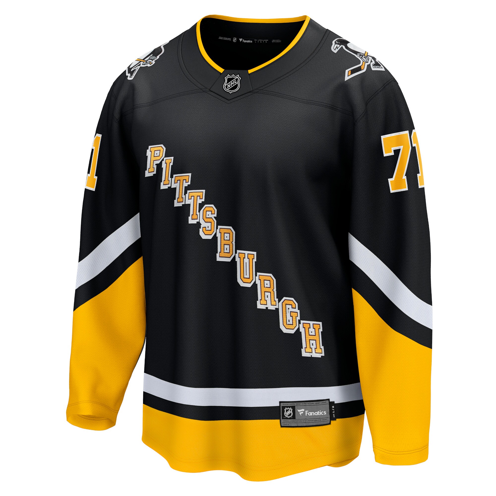 Evgeni Malkin Pittsburgh Penguins Fanatics Alternate Premier Breakaway Player Jersey - Black