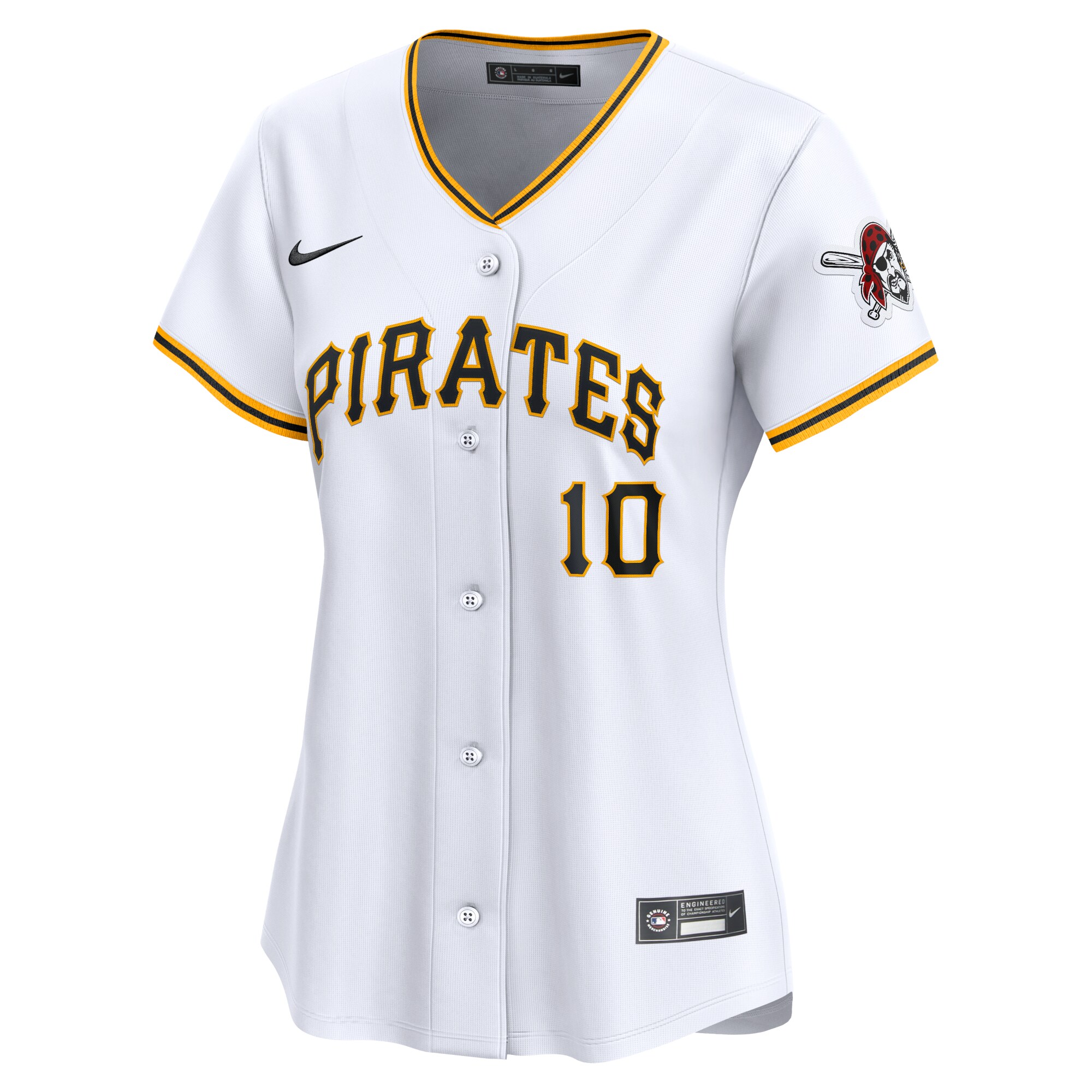 Bryan Reynolds Pittsburgh Pirates  Women's  Home Limited Player Jersey - White
