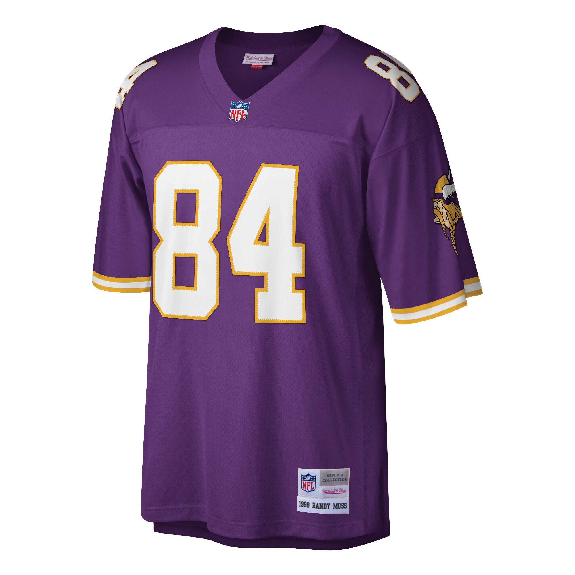 Randy Moss Minnesota Vikings Mitchell & Ness Retired Player Legacy Replica Jersey - Purple
