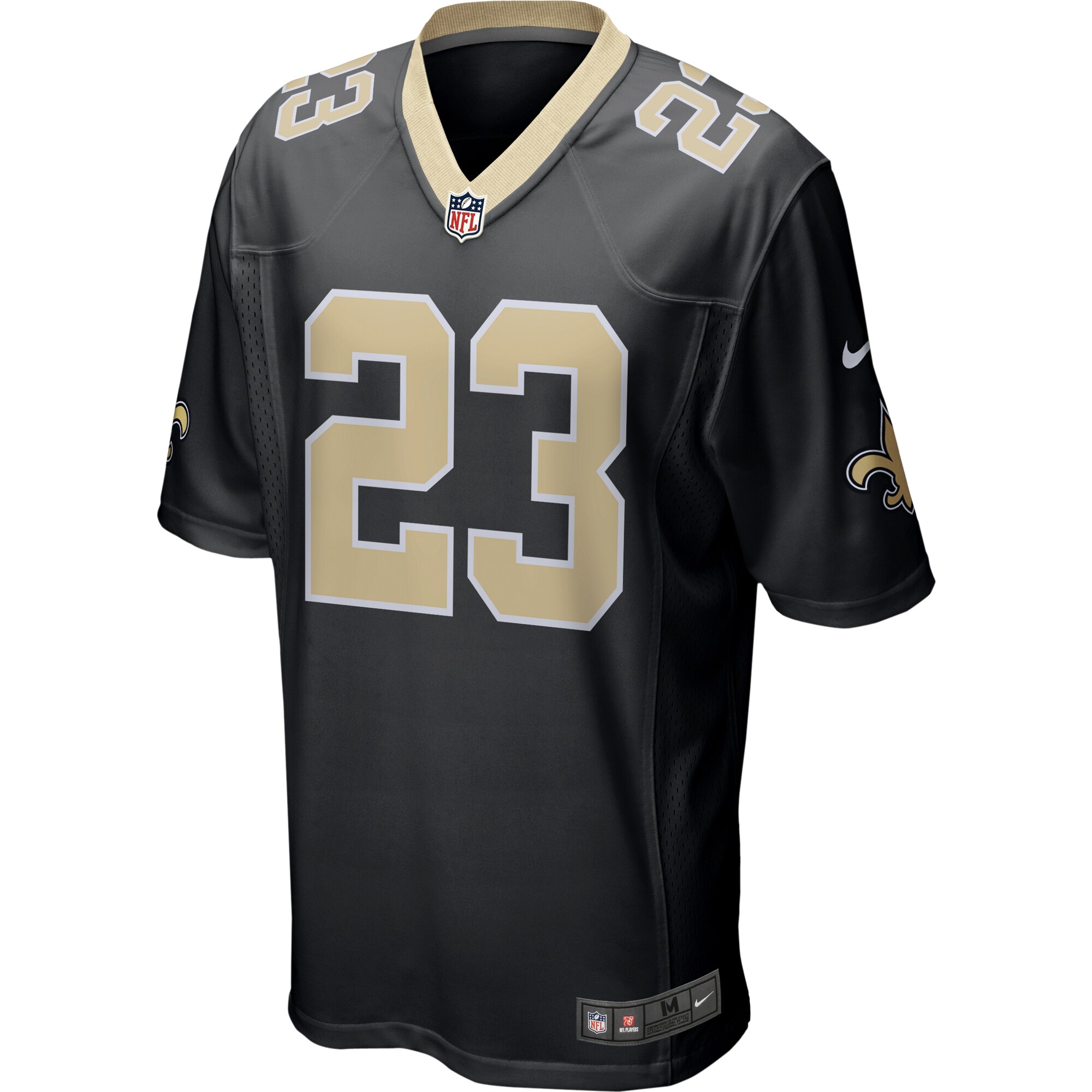 Marshon Lattimore New Orleans Saints  Game Jersey - Black