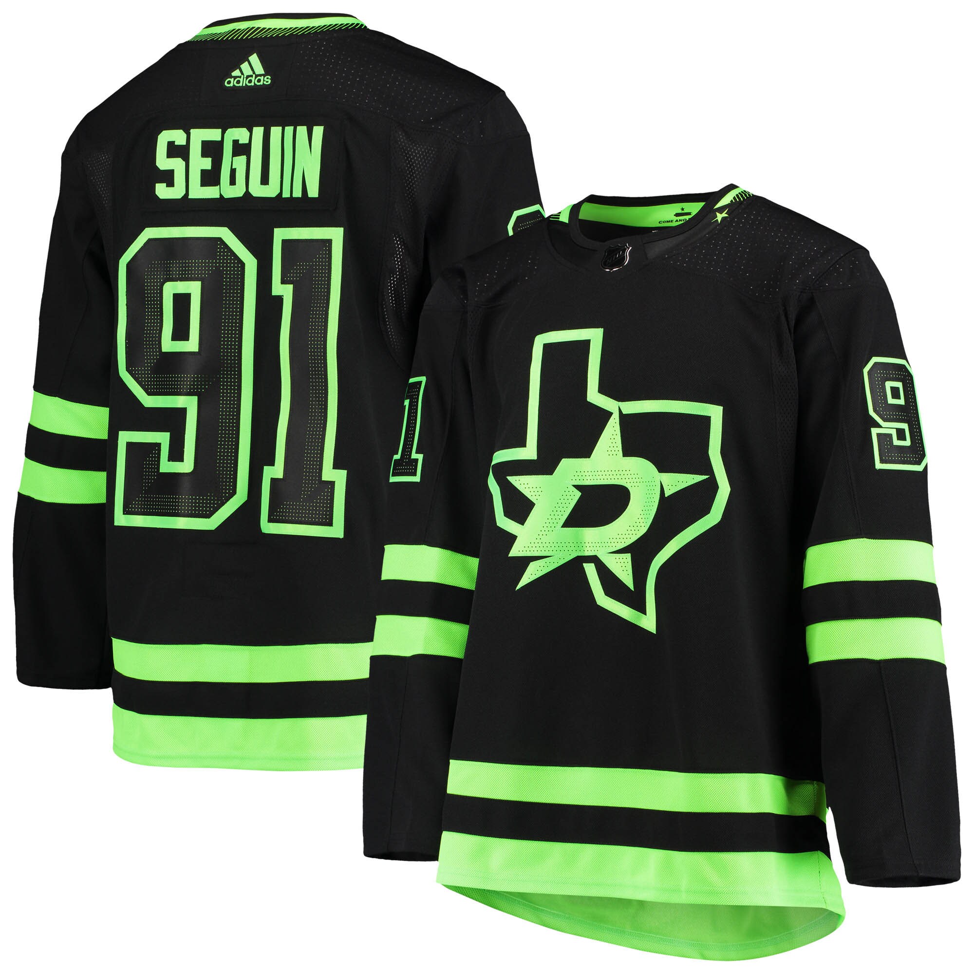 Tyler Seguin Dallas Stars adidas Alternate Primegreen Authentic Player Jersey - Black