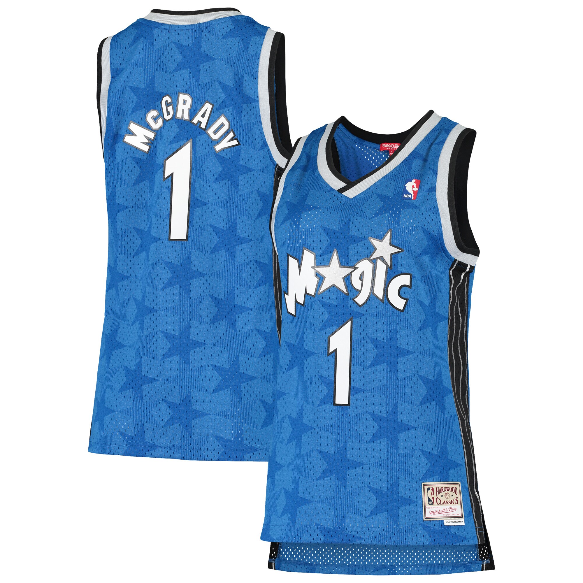 Tracy McGrady Orlando Magic Mitchell & Ness Women's 2000\/01 Hardwood Classics Swingman Jersey - Blue