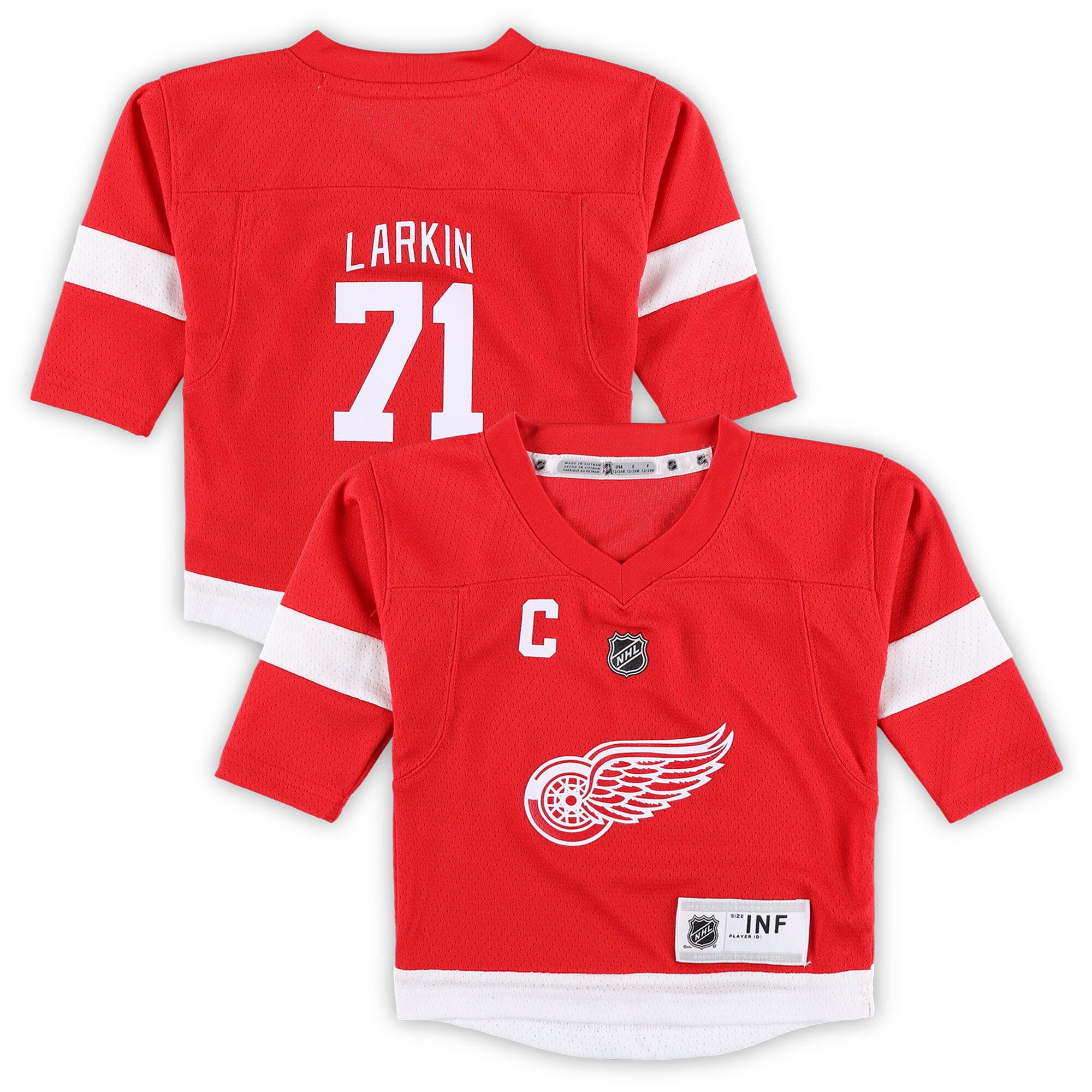 Dylan Larkin Detroit Red Wings Infant Replica Player Jersey - Red