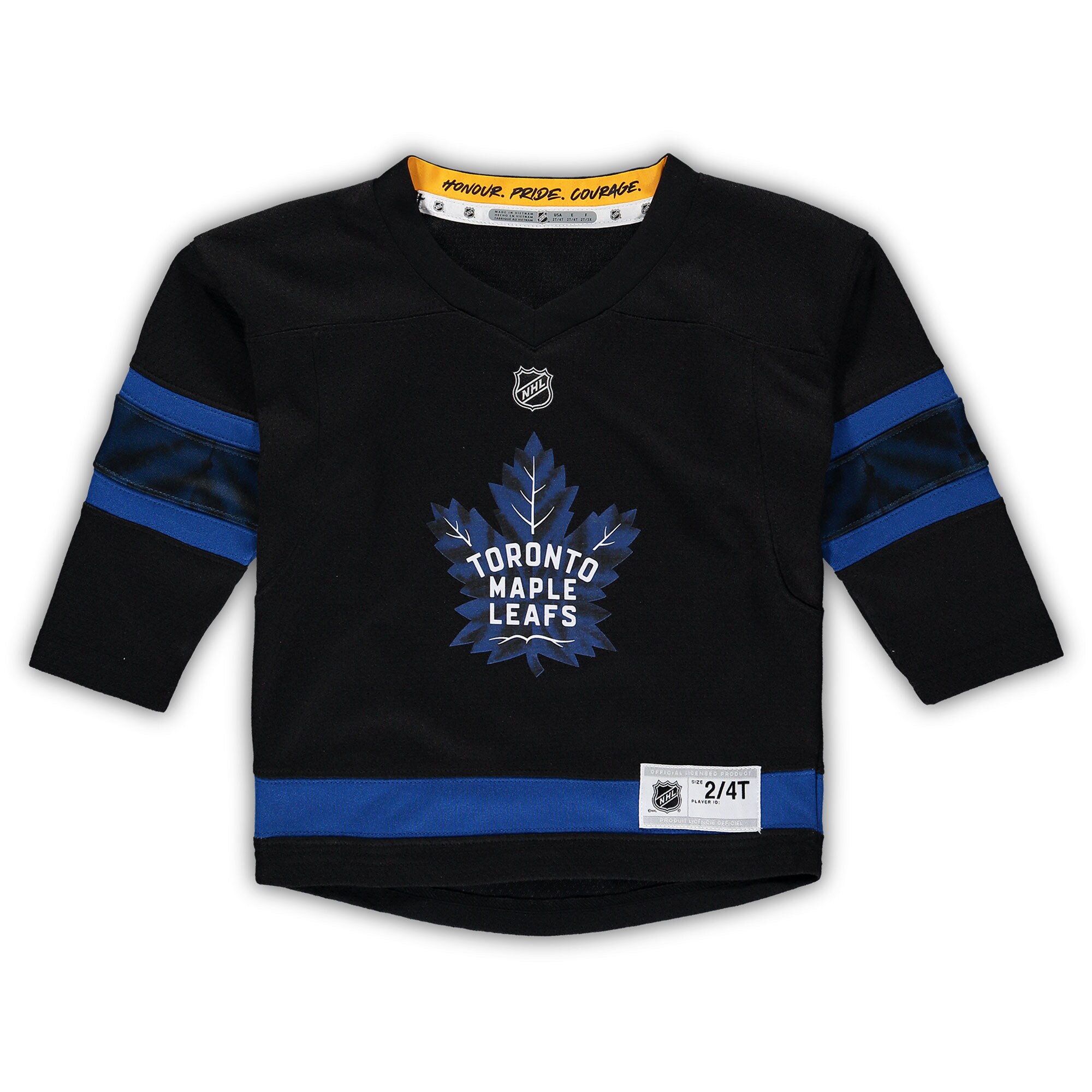 Auston Matthews Toronto Maple Leafs Toddler Alternate Replica Player Jersey - Black