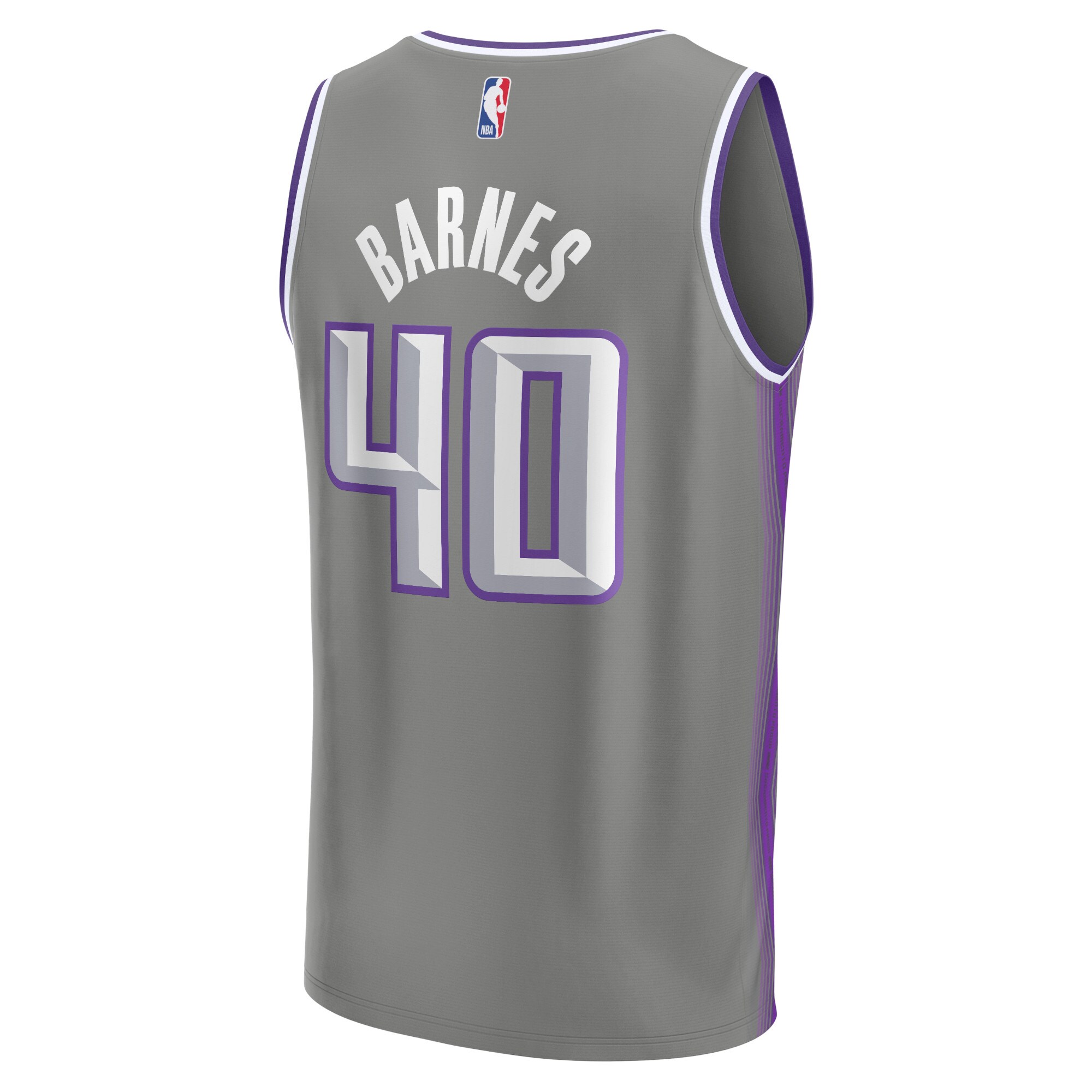 Harrison Barnes Sacramento Kings Fanatics Fastbreak Jersey - City Edition - Gray