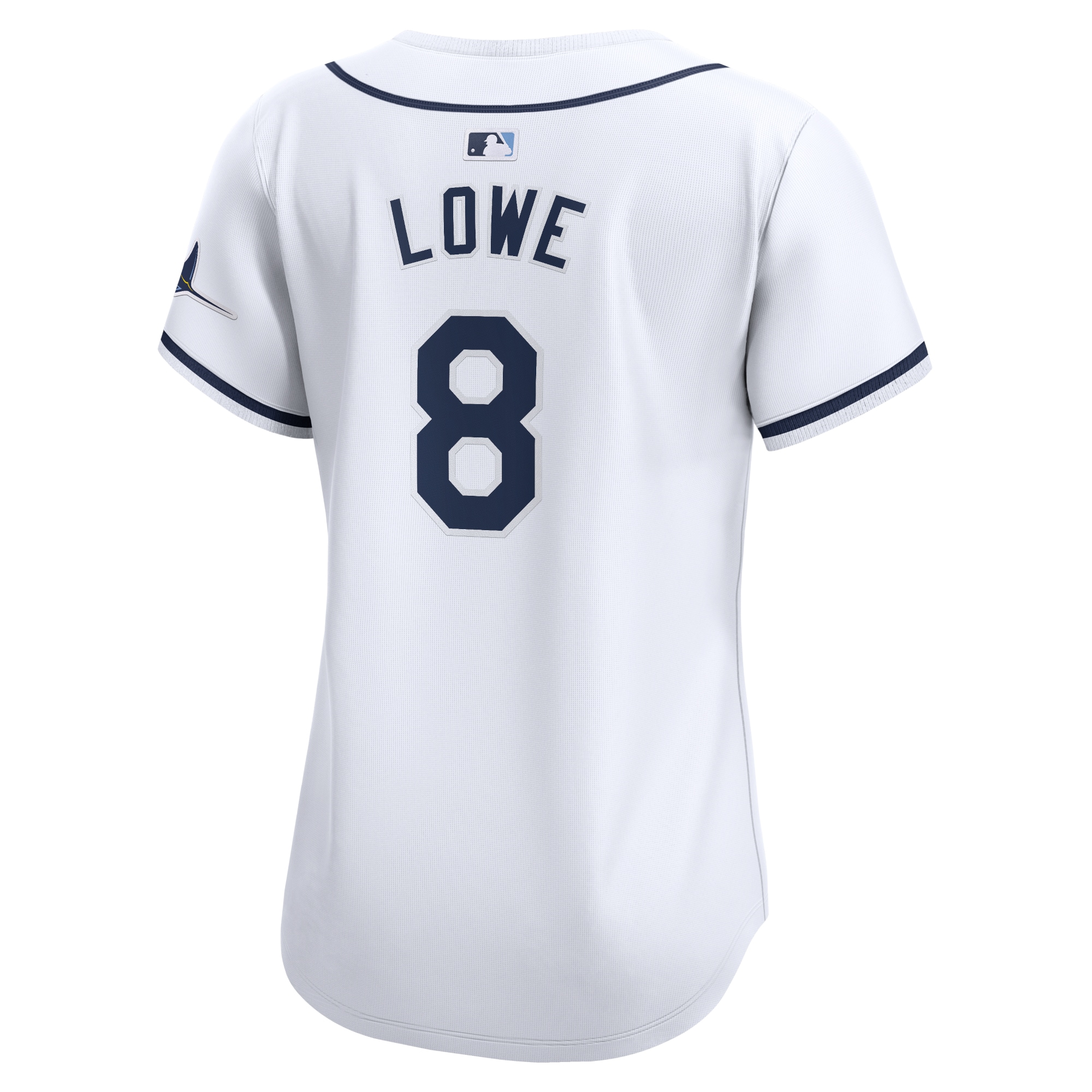 Brandon Lowe Tampa Bay Rays  Women's  Home Limited Player Jersey - White