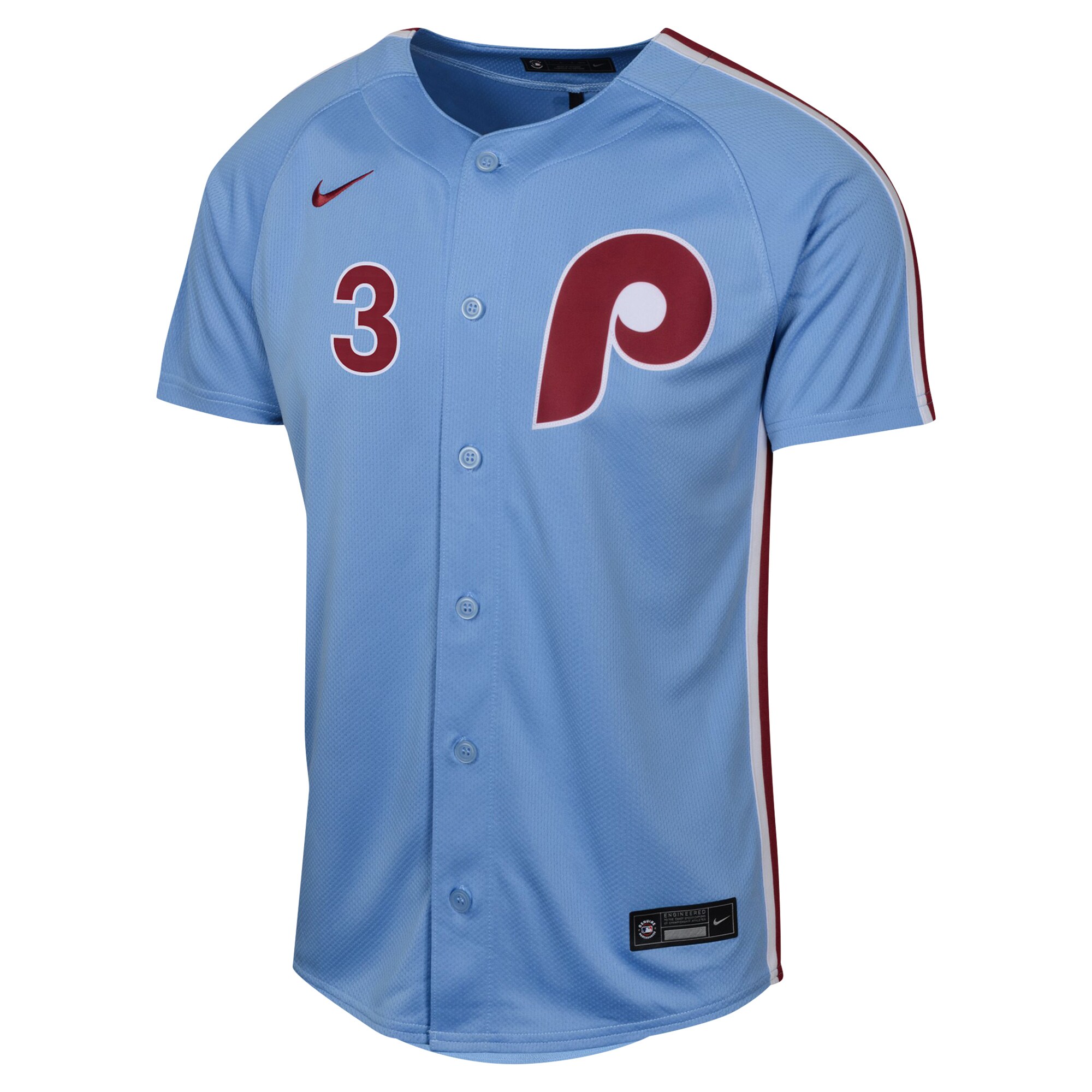 Bryce Harper Philadelphia Phillies  Youth Alternate Limited Player Jersey - Light Blue