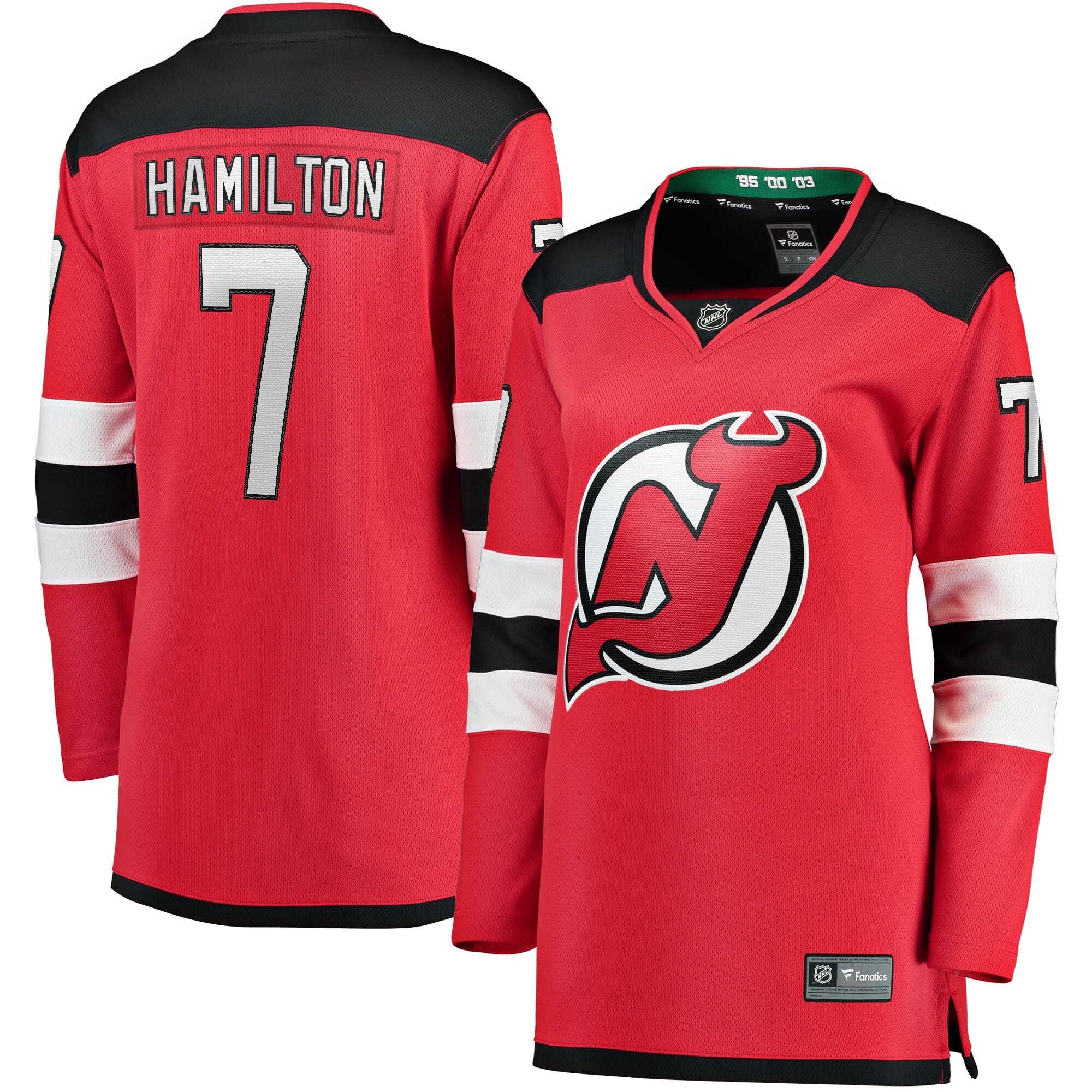Dougie Hamilton New Jersey Devils Fanatics Women's Breakaway Player Jersey - Red