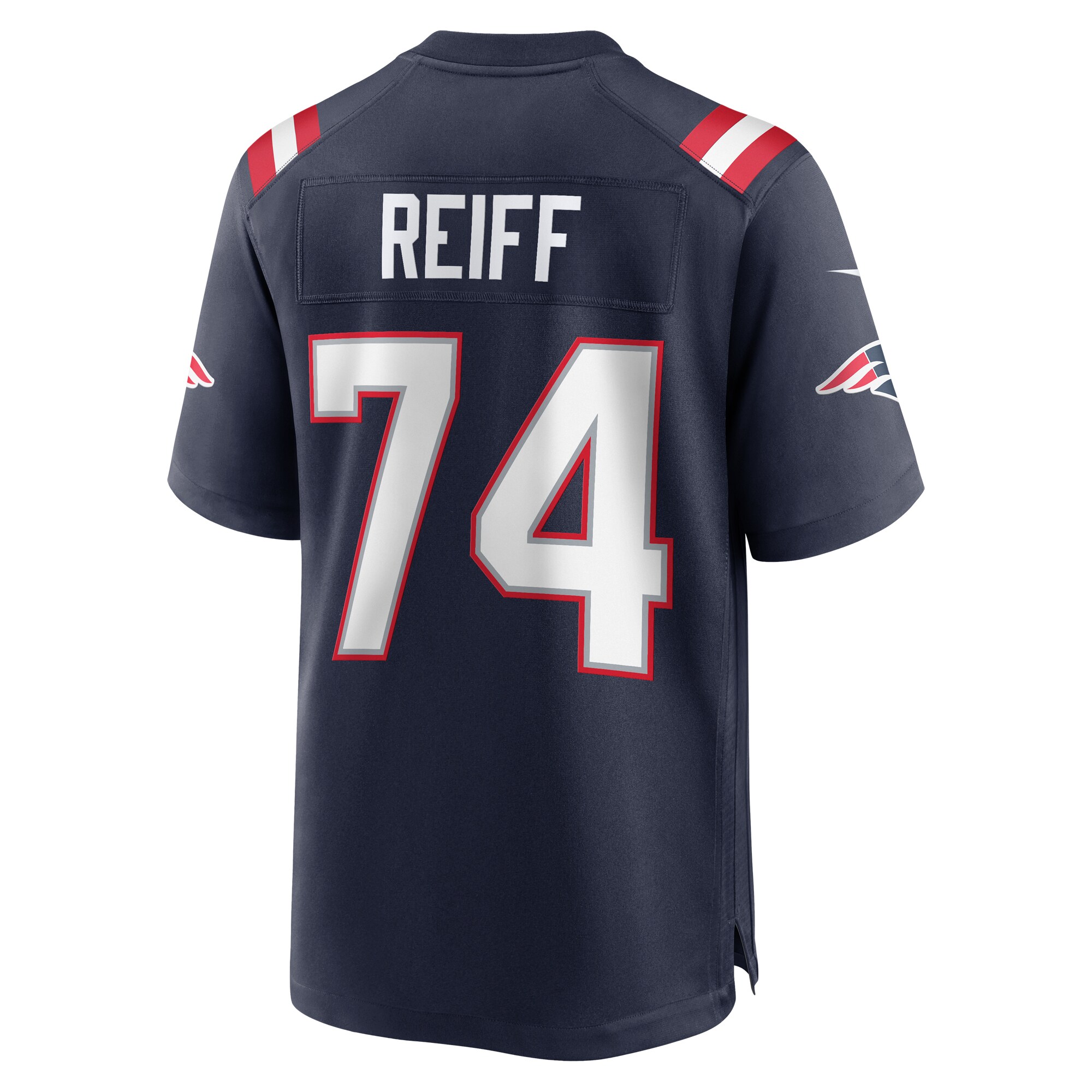 Riley Reiff New England Patriots  Game Jersey - Navy