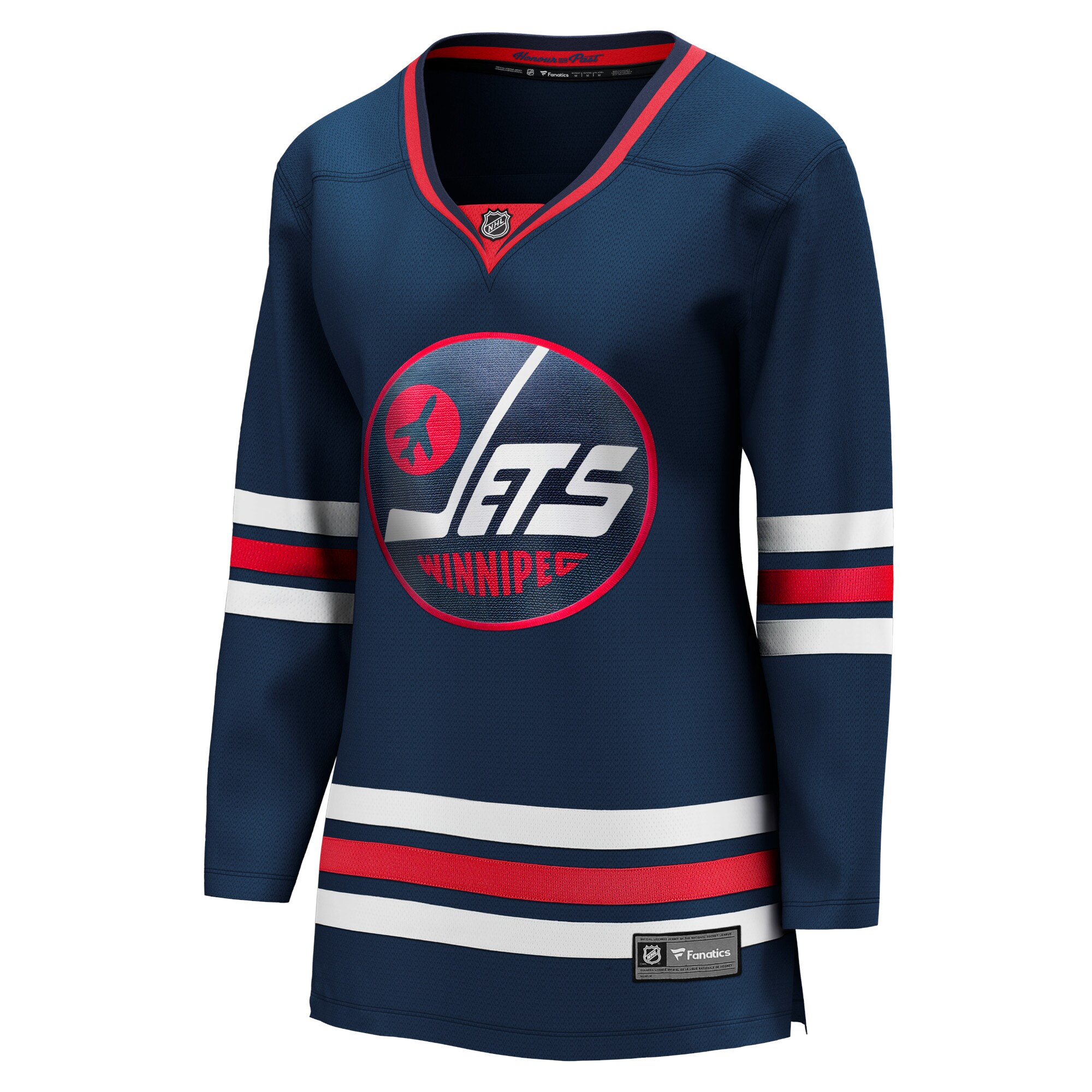 Winnipeg Jets Fanatics Women's Alternate Premier Breakaway Player Jersey - Navy