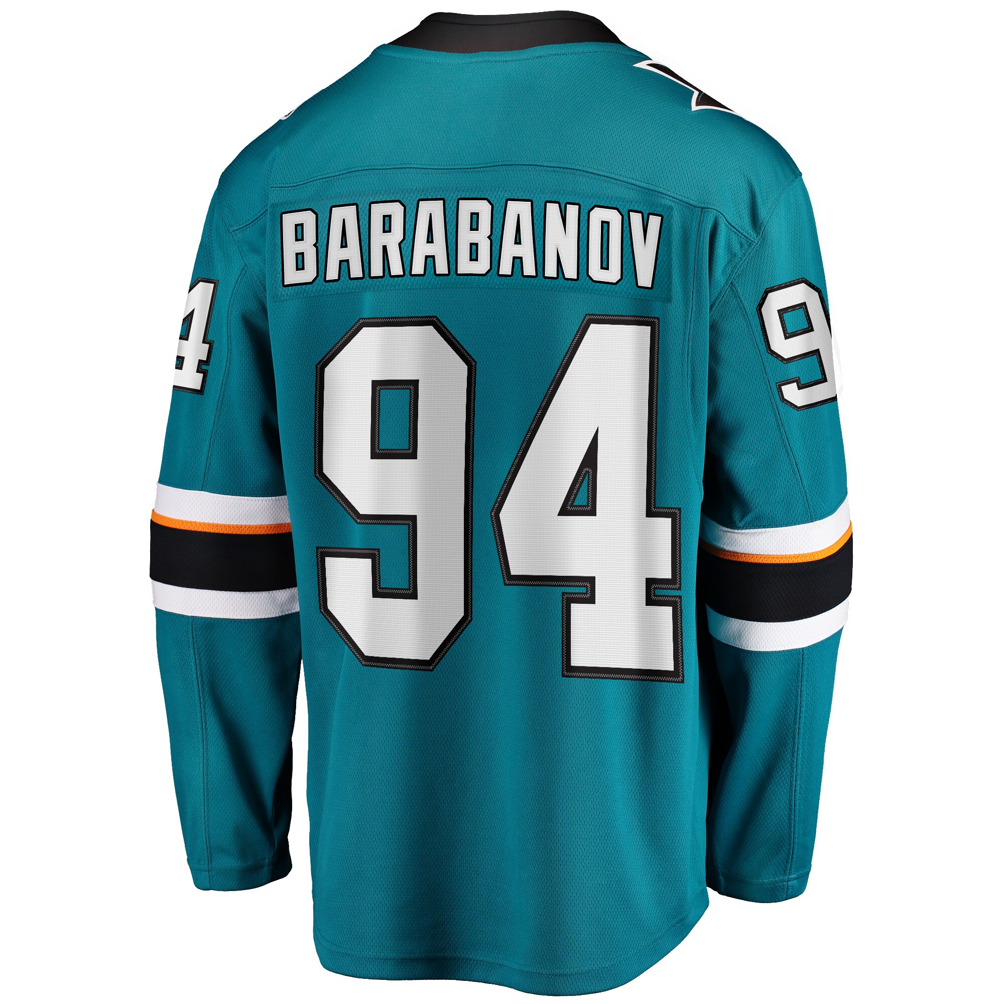 Alexander Barabanov San Jose Sharks Fanatics Home Breakaway Jersey - Teal