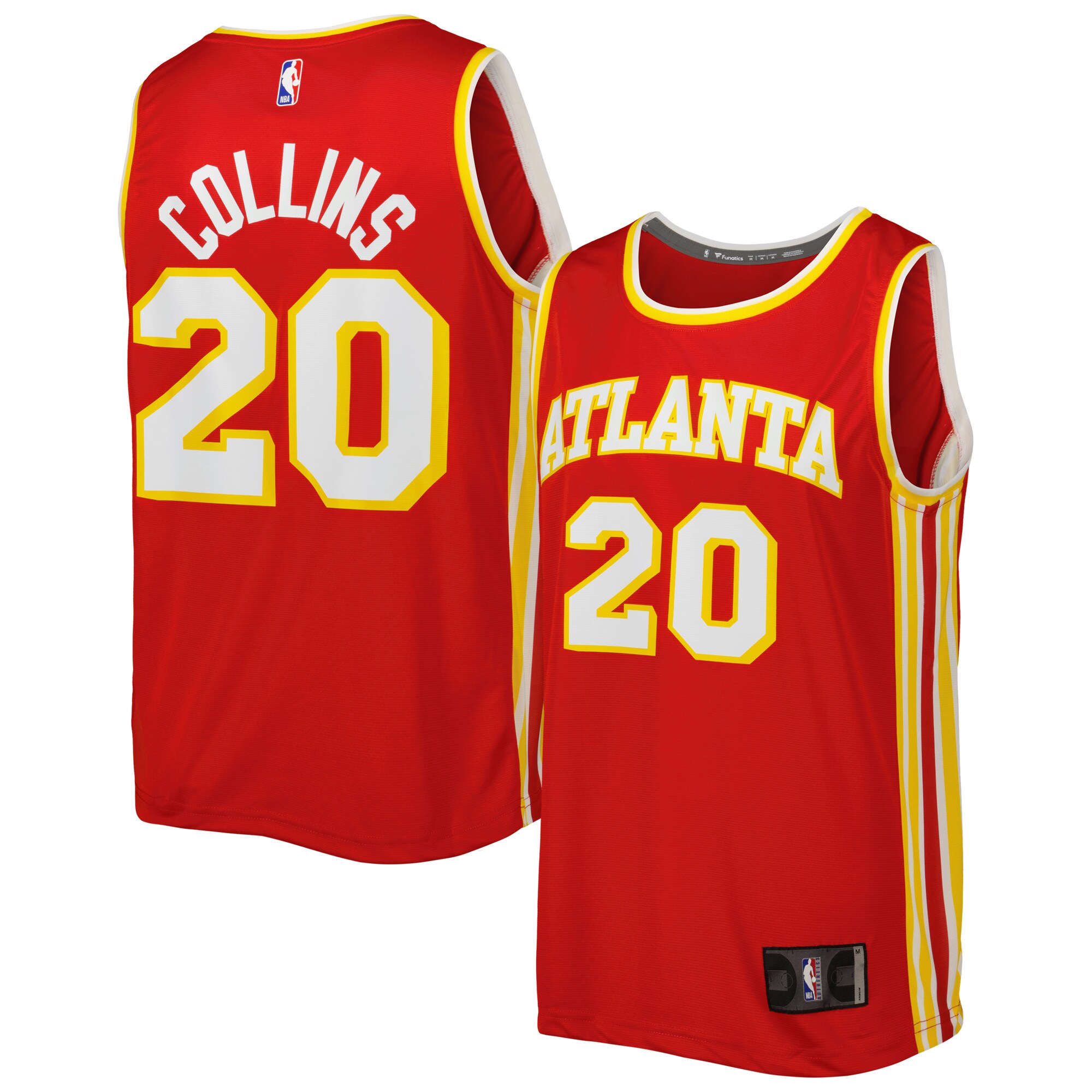 John Collins Atlanta Hawks Fanatics Fast Break Player Jersey Red - Icon Edition