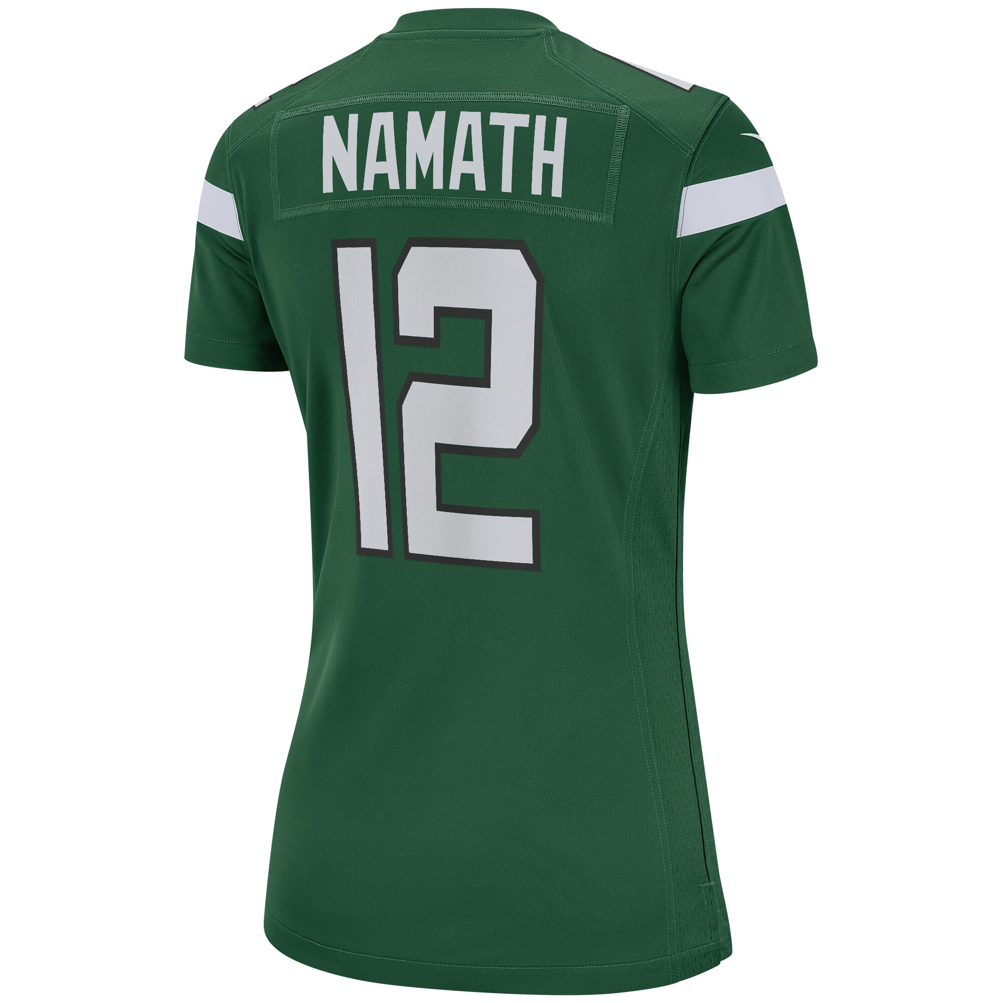 Joe Namath New York Jets  Women's Game Retired Player Jersey - Gotham Green