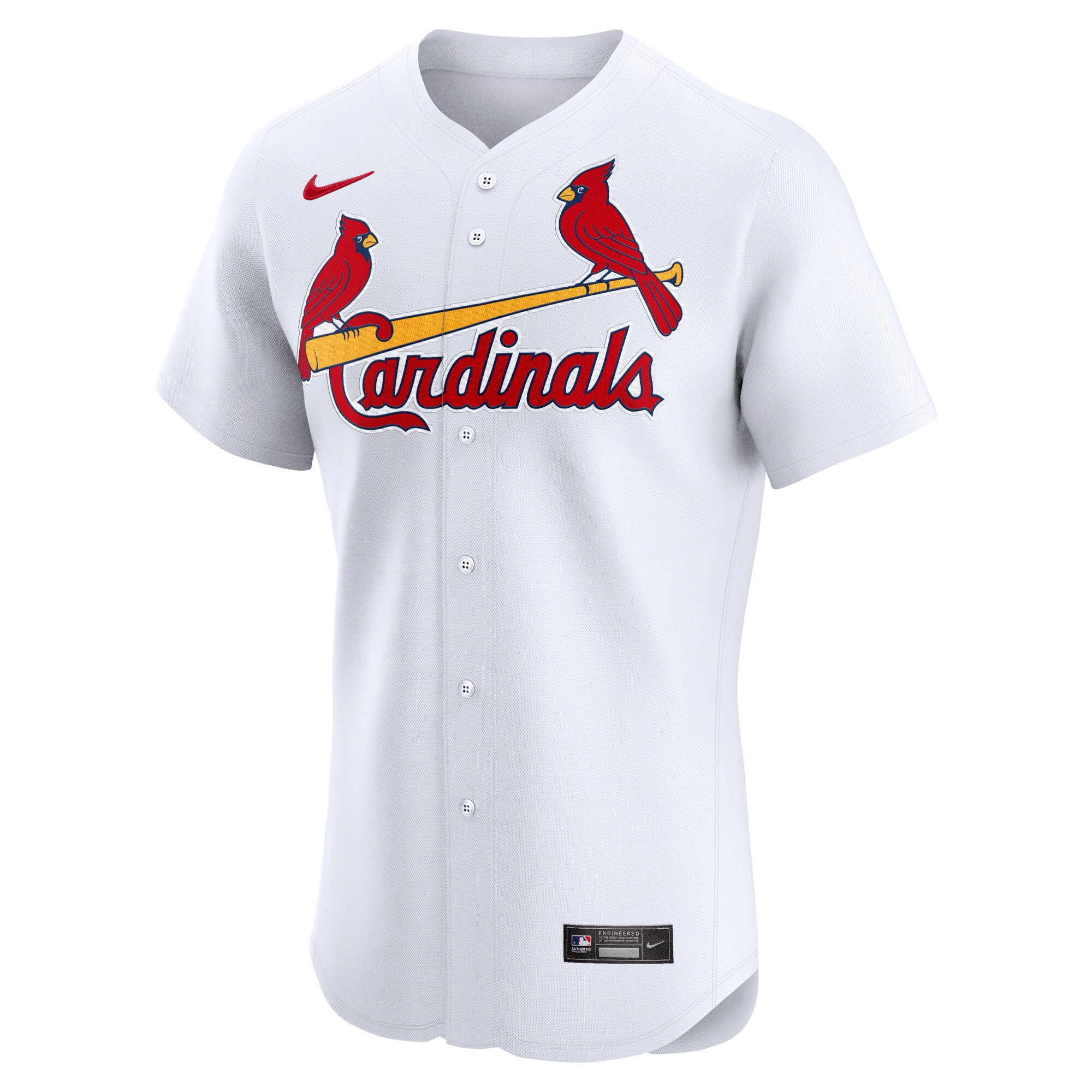 St. Louis Cardinals  Home Elite Jersey - White