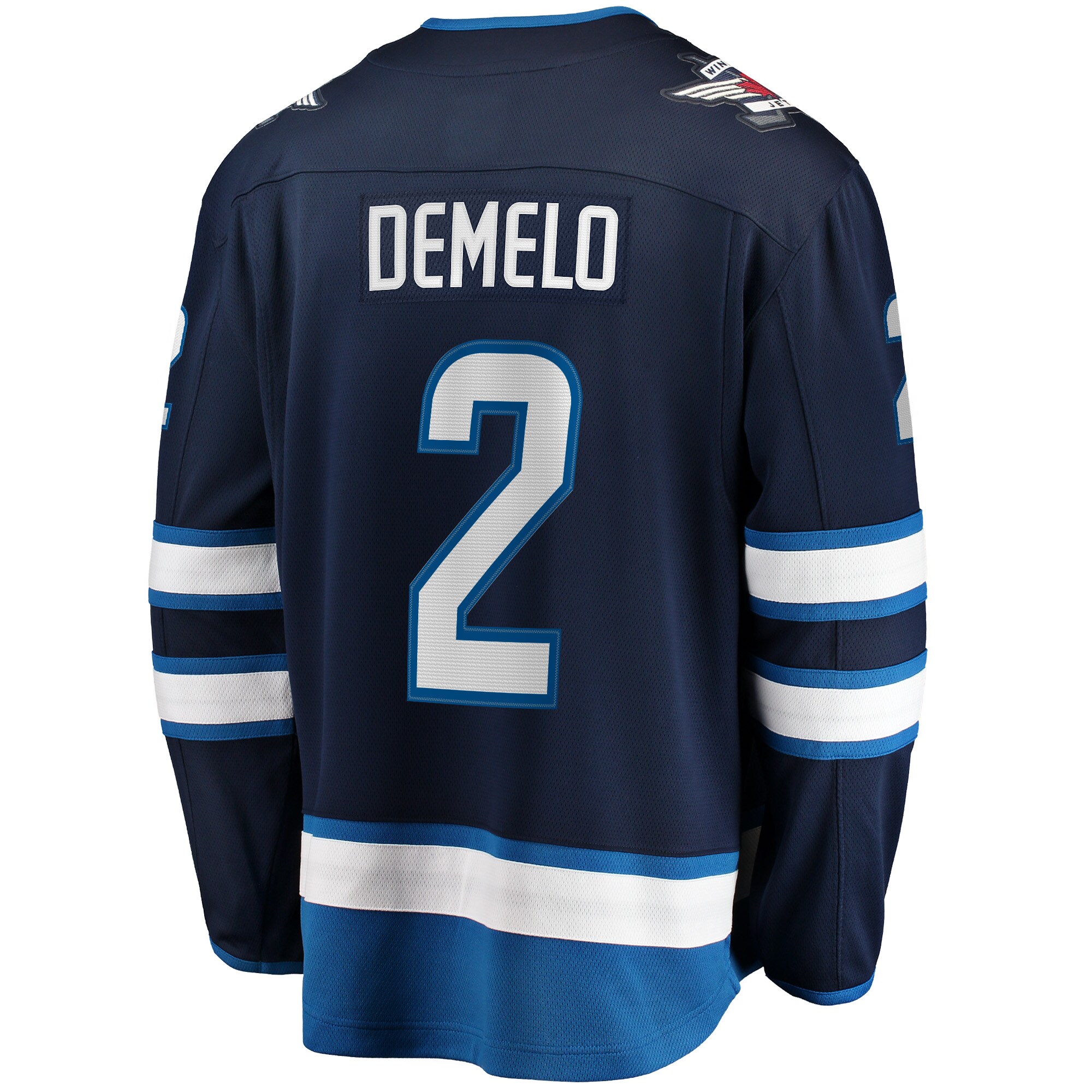 Dylan DeMelo Winnipeg Jets Fanatics Breakaway Player Jersey - Navy