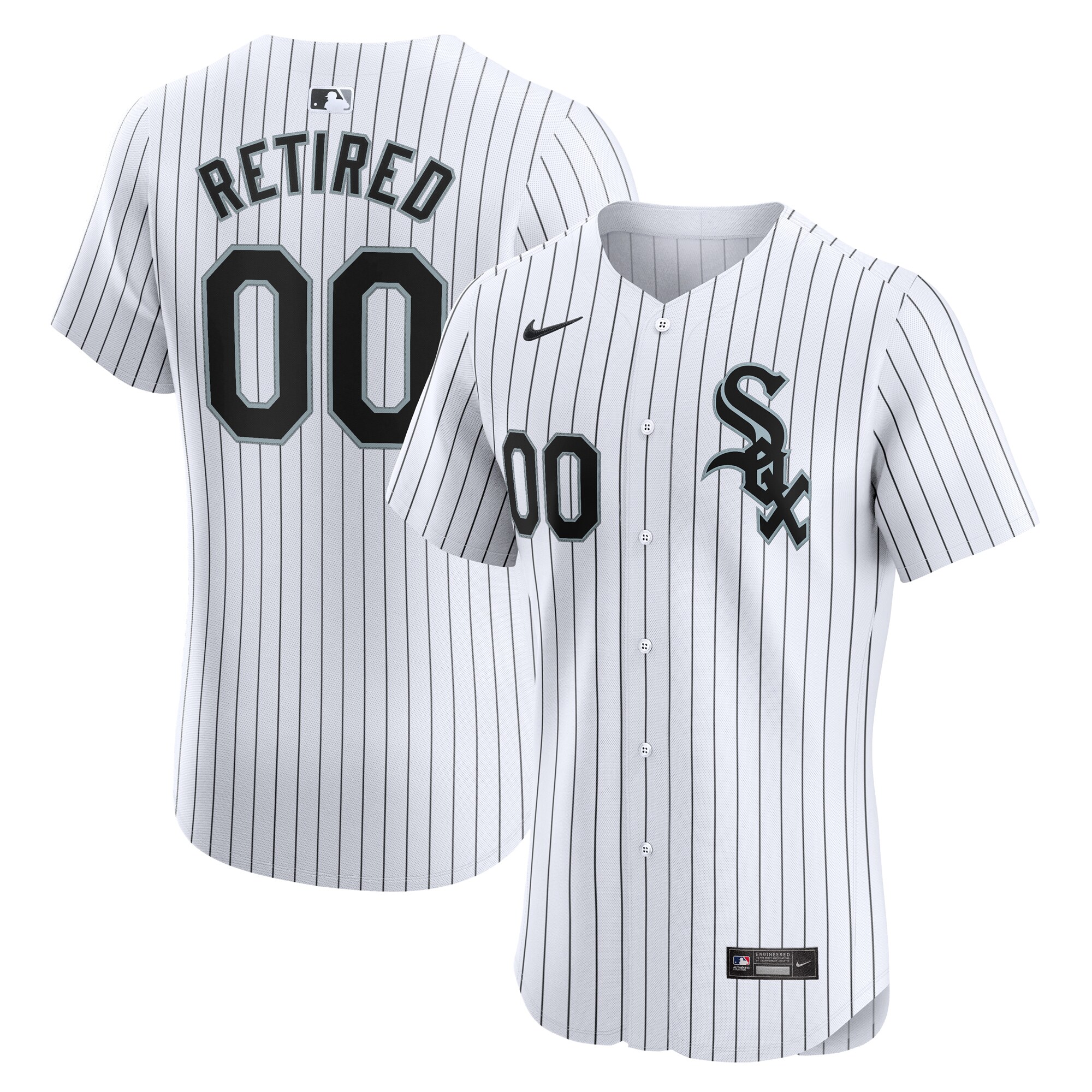 Chicago White Sox  Home Elite Pick-A-Player Retired Roster Jersey - White
