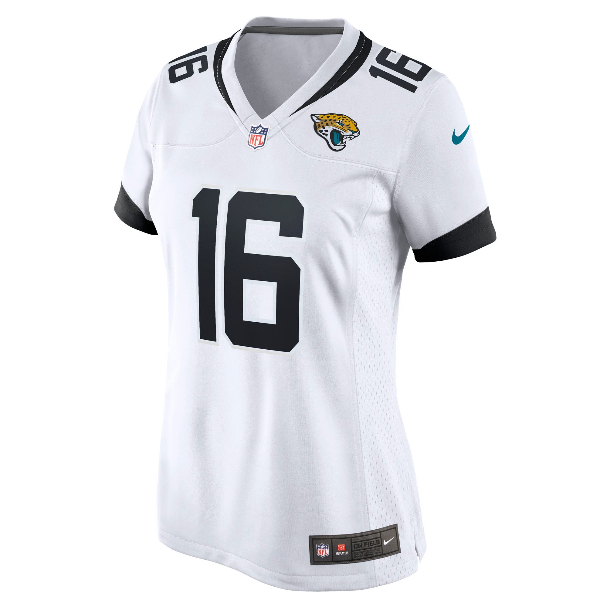 Trevor Lawrence Jacksonville Jaguars  Women's Game Jersey - White