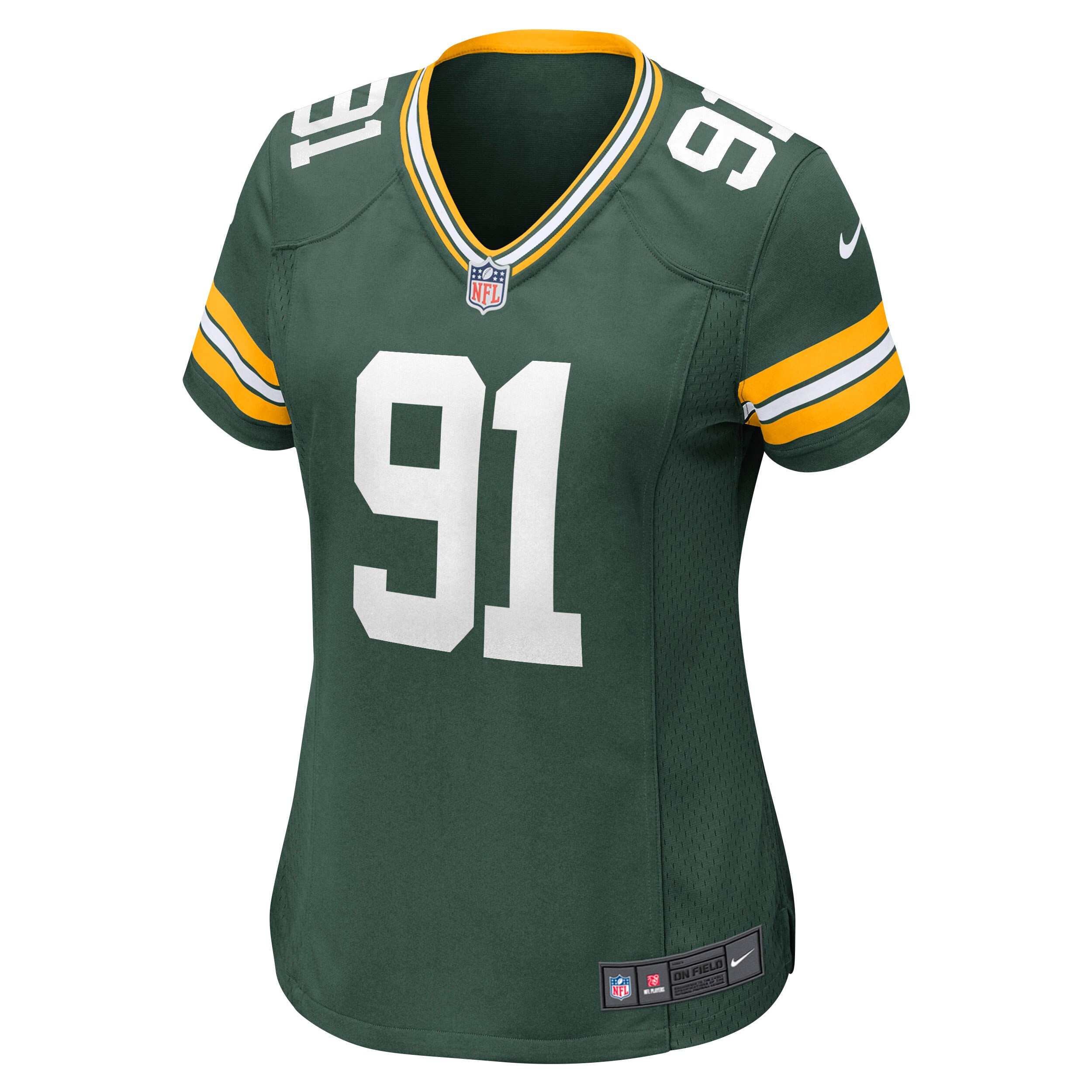 Preston Smith Green Bay Packers  Women's Game Jersey - Green
