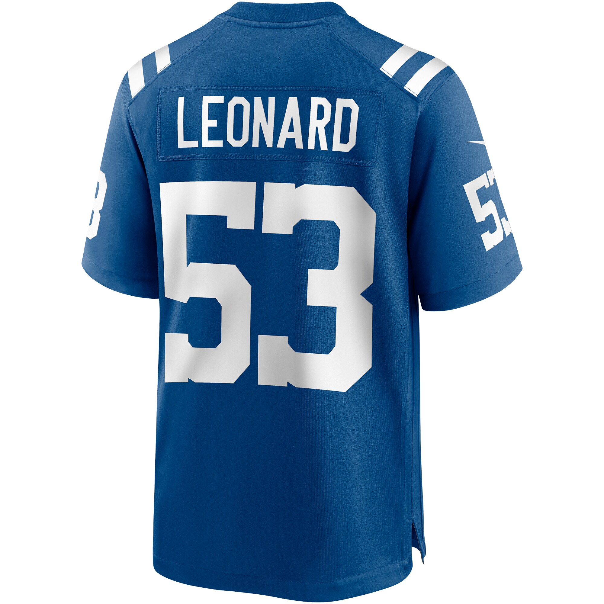 Shaquille Leonard Indianapolis Colts  Game Player Jersey - Royal