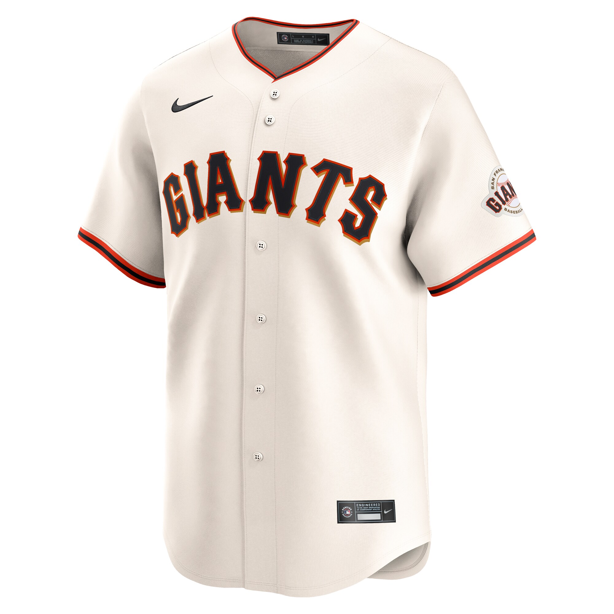 Kyle Harrison San Francisco Giants  Home Limited Player Jersey - Cream