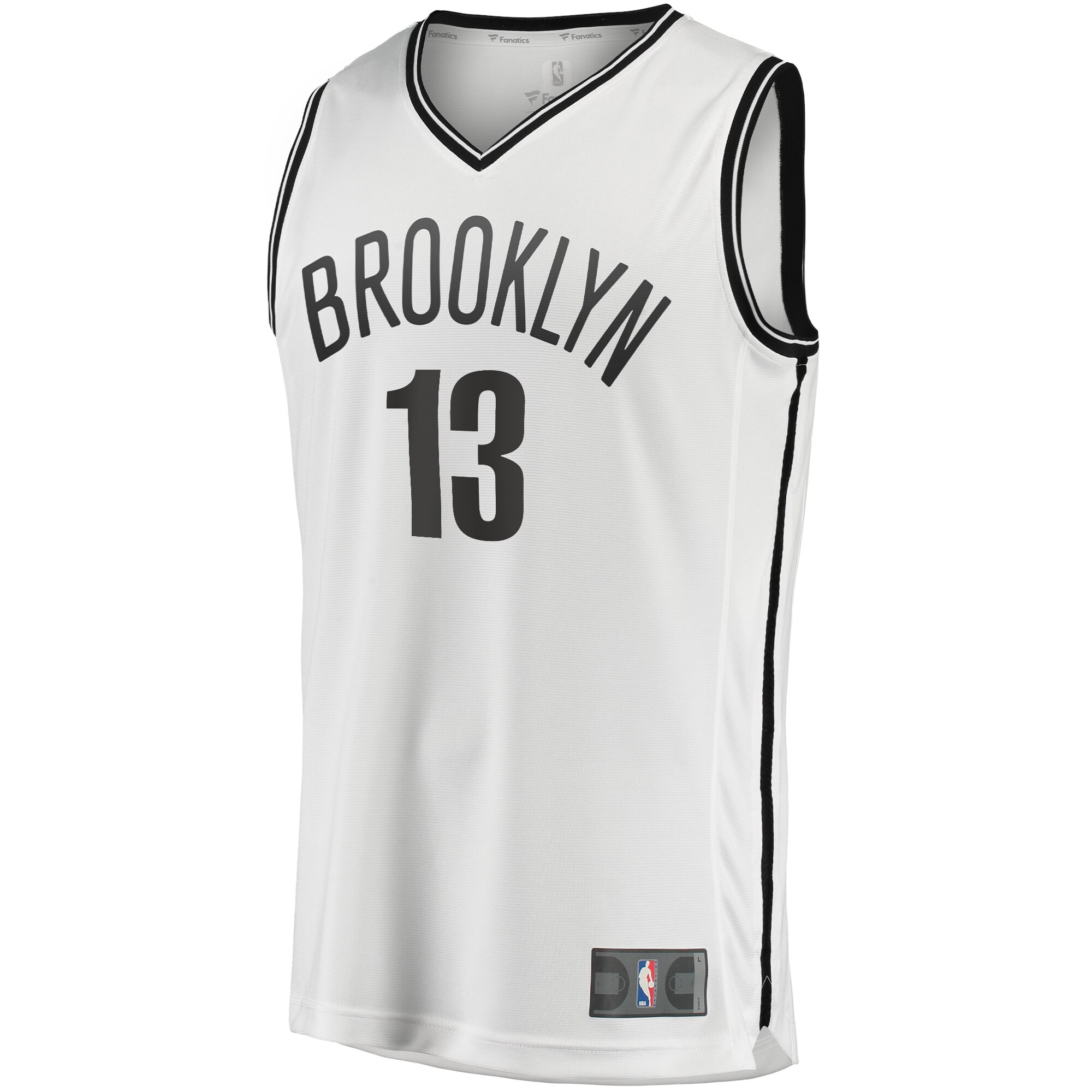 James Harden Brooklyn Nets Fanatics Fast Break Replica Jersey White - Association Edition