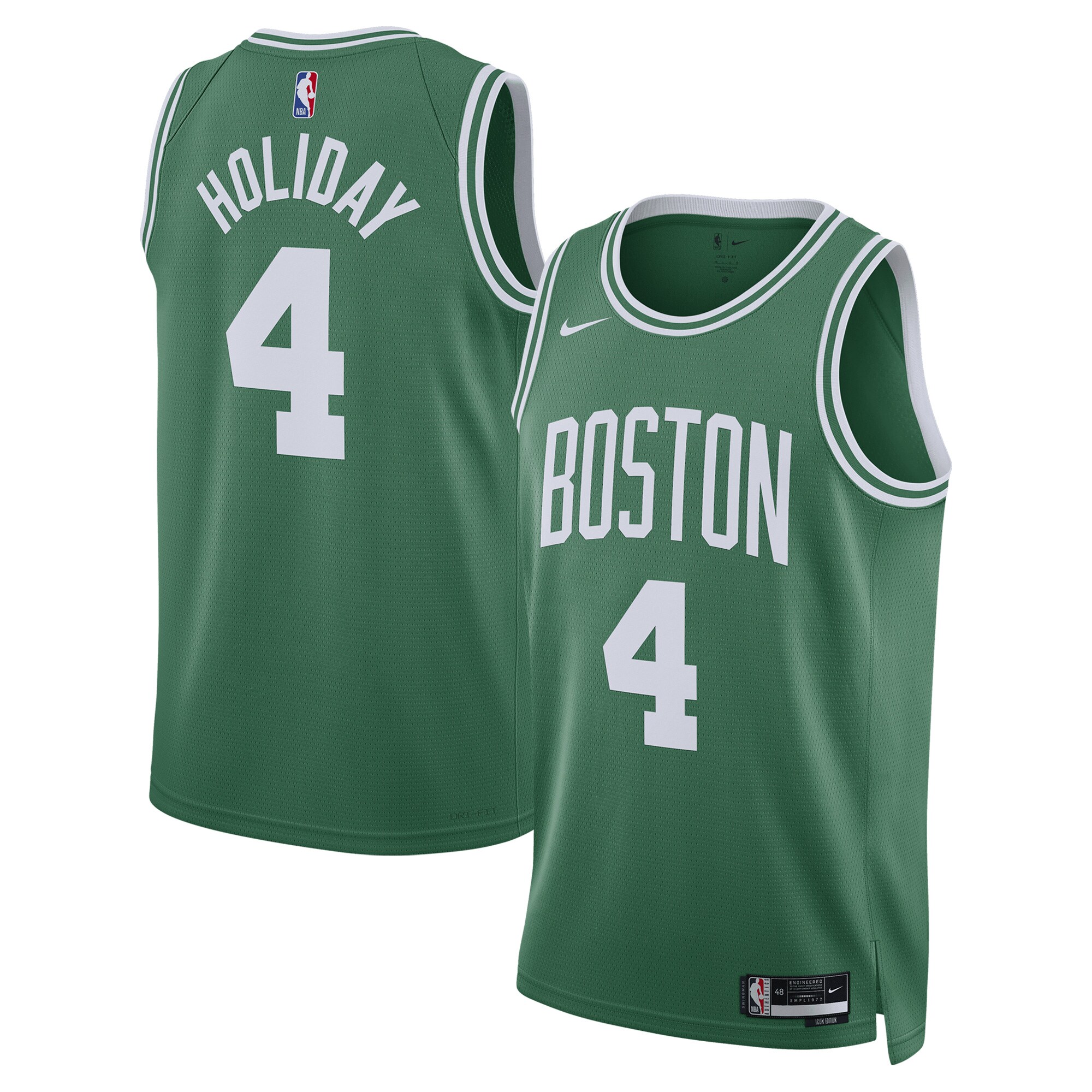 Jrue Holiday Boston Celtics  Unisex Swingman Jersey - Icon Edition - Kelly Green