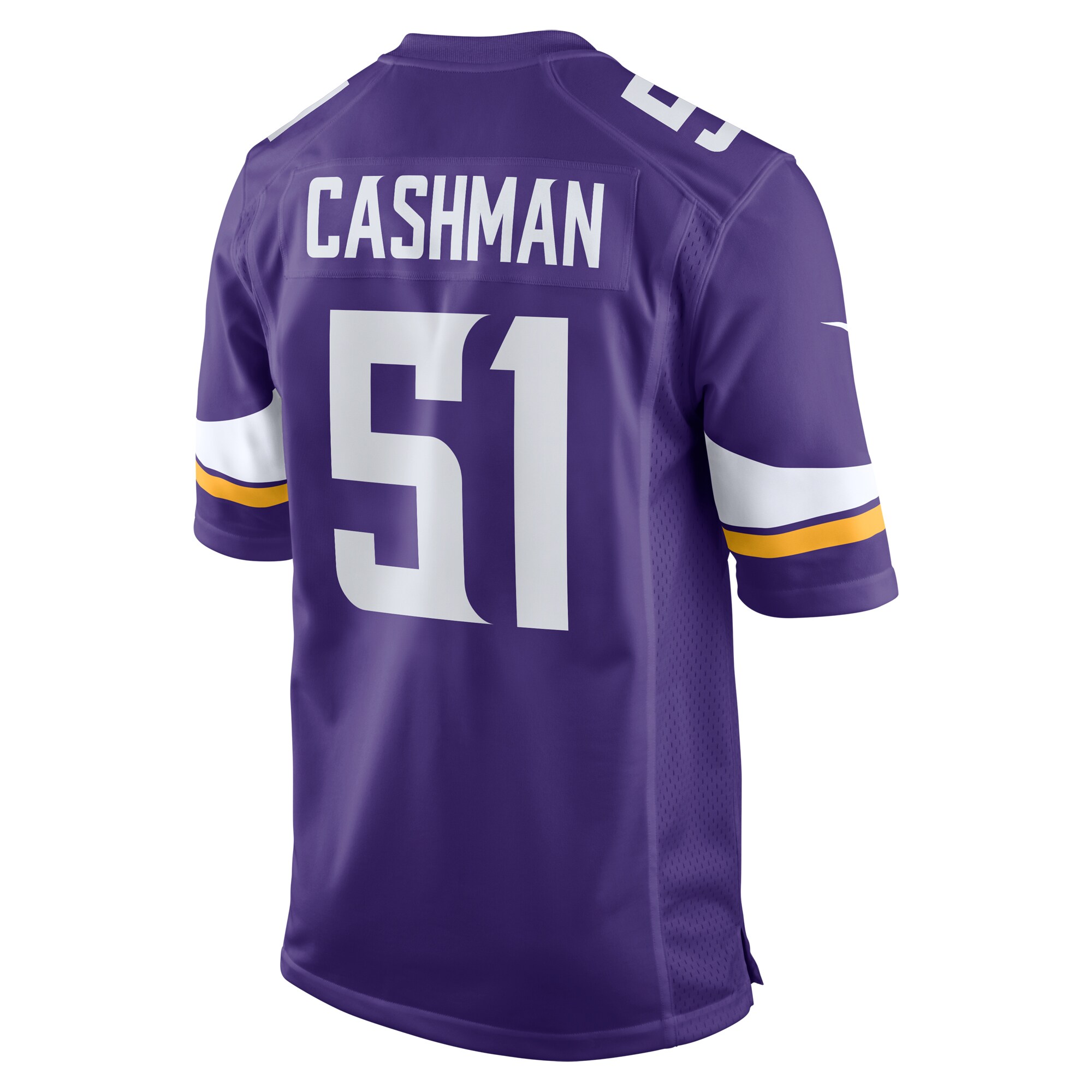 Blake Cashman Minnesota Vikings  Team Game Jersey -  Purple