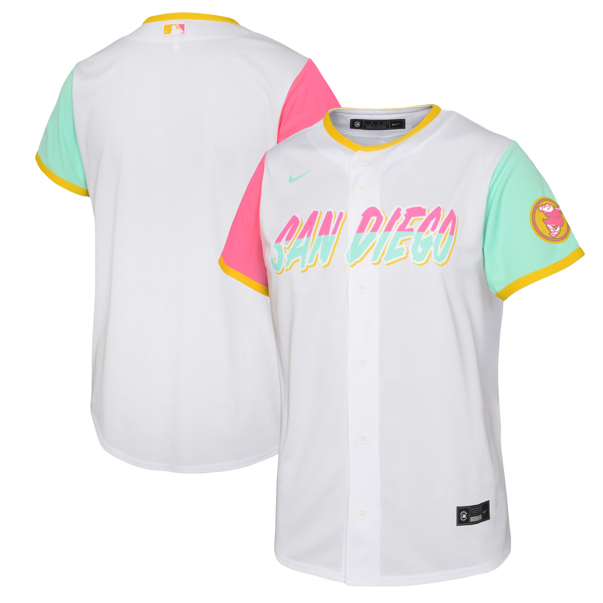 San Diego Padres  Infant City Connect Replica Jersey - White