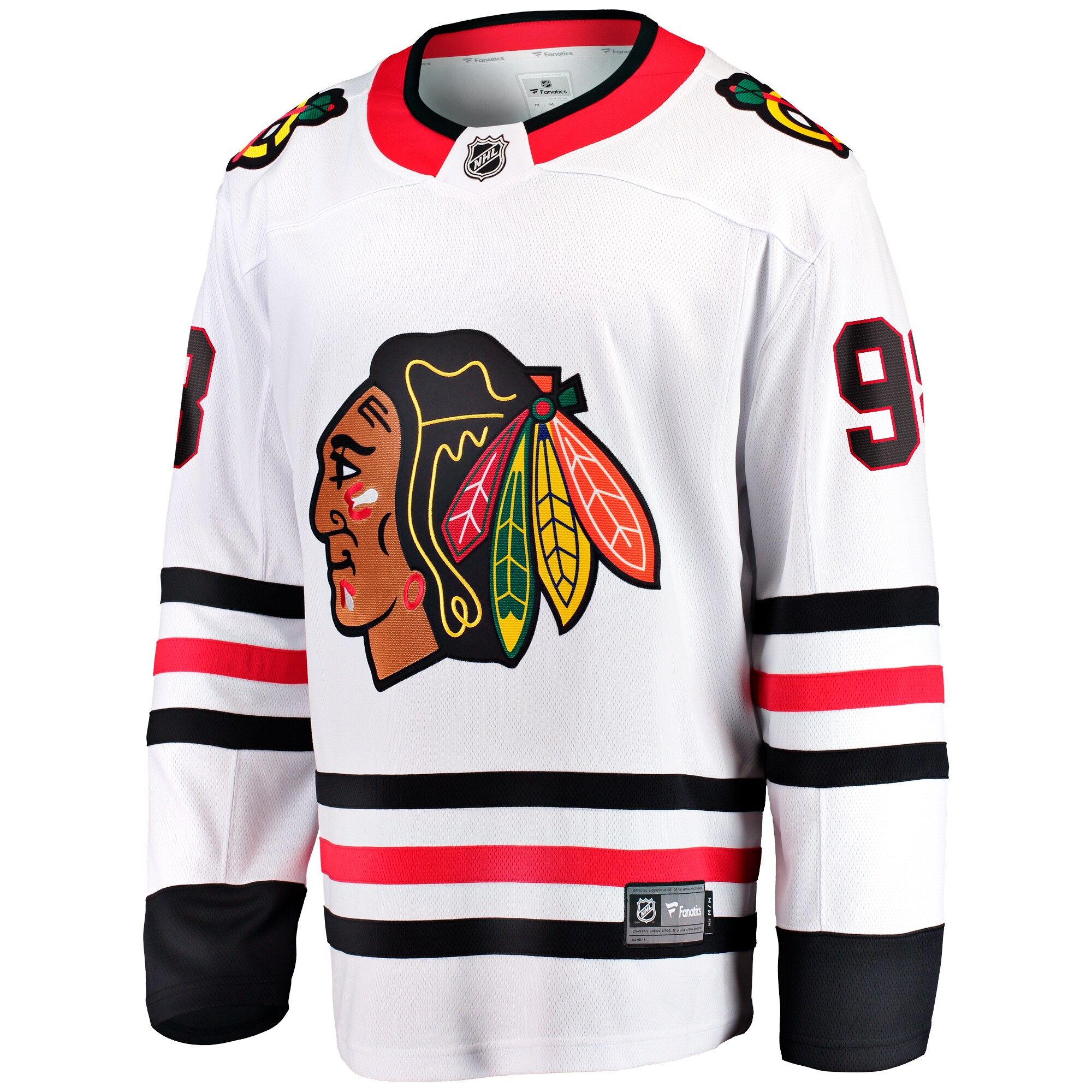 Connor Bedard Chicago Blackhawks Fanatics Away Breakaway Player Jersey - White