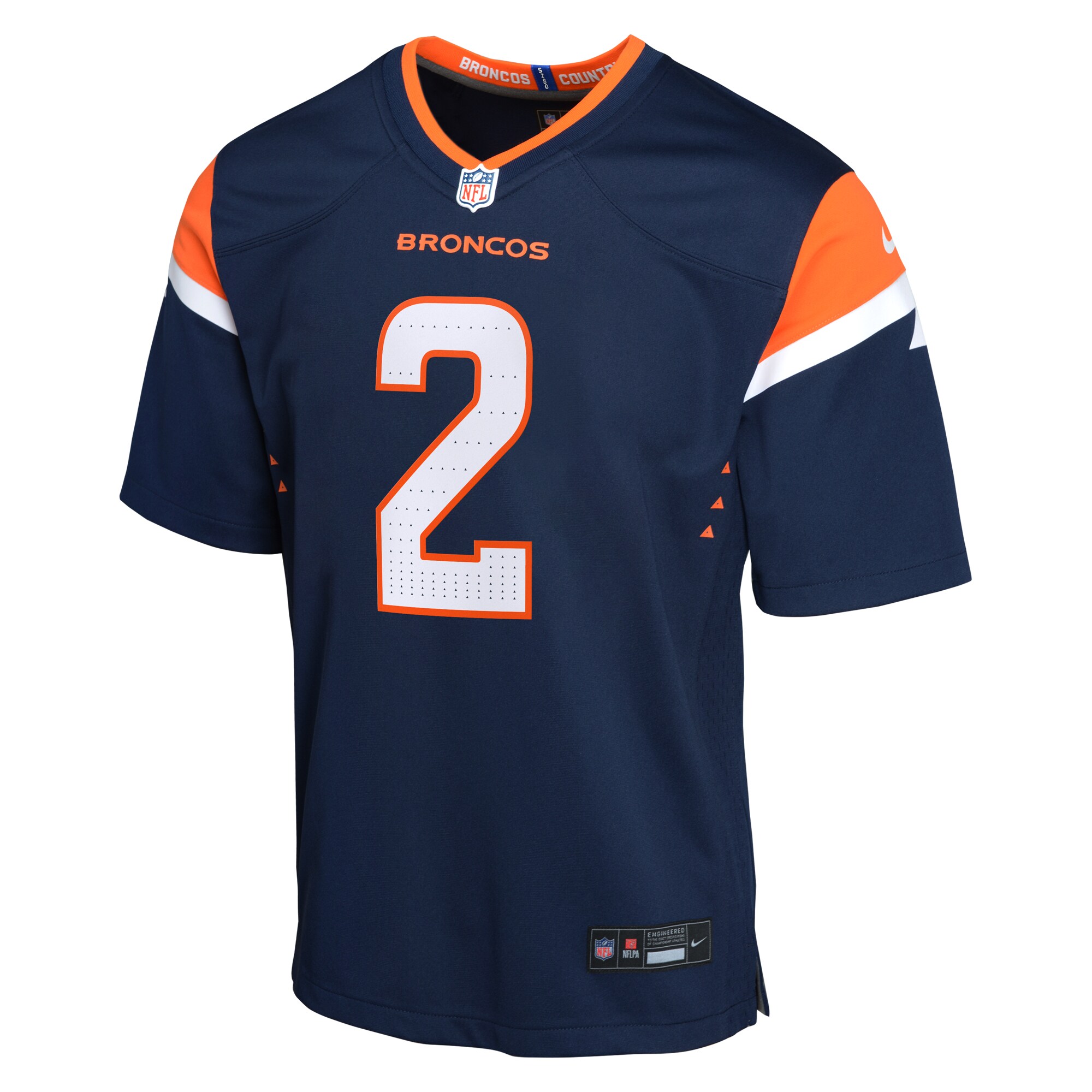 Patrick Surtain II Denver Broncos  Youth Alternate Game Jersey - Navy