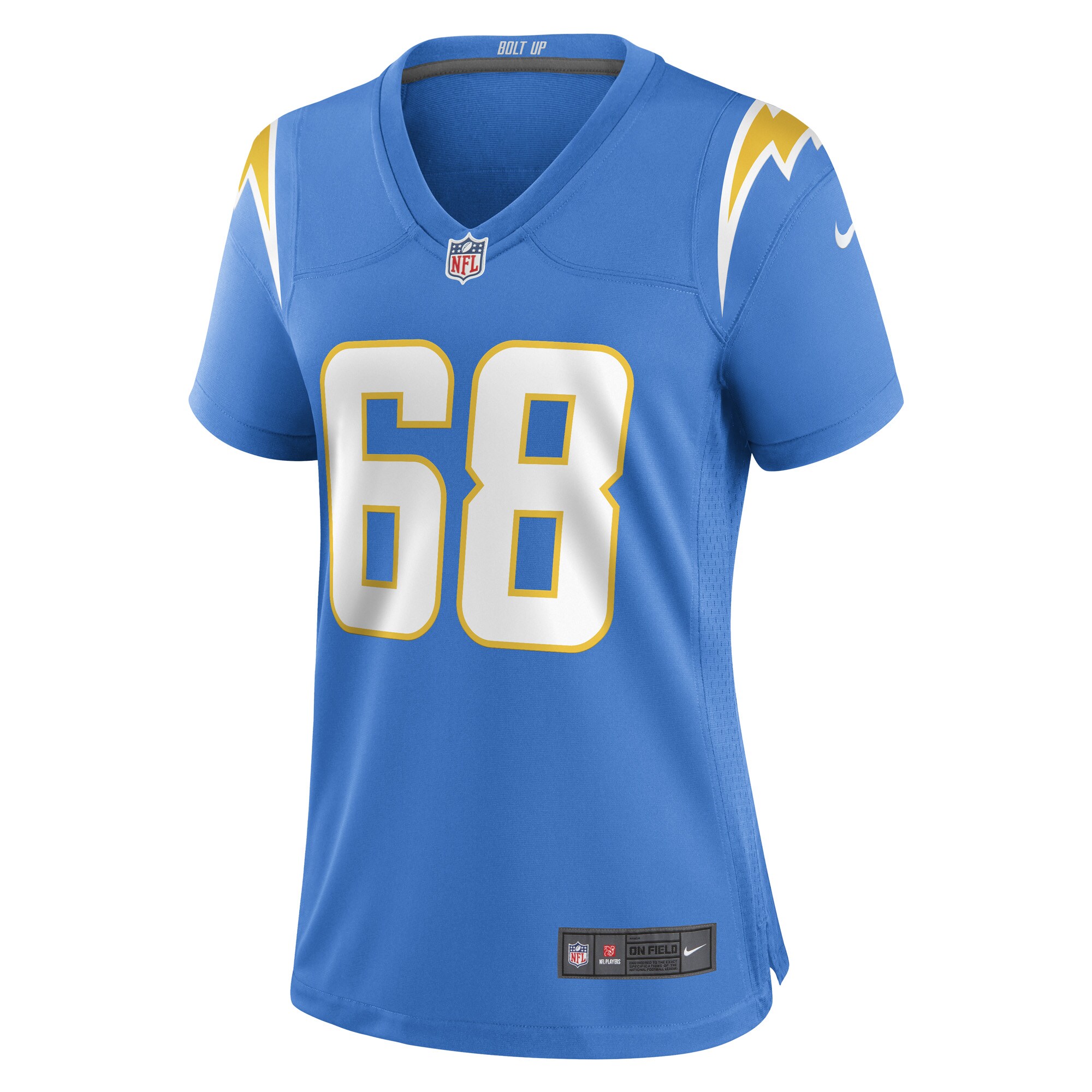 Jamaree Salyer Los Angeles Chargers  Women's Game Player Jersey - Powder Blue