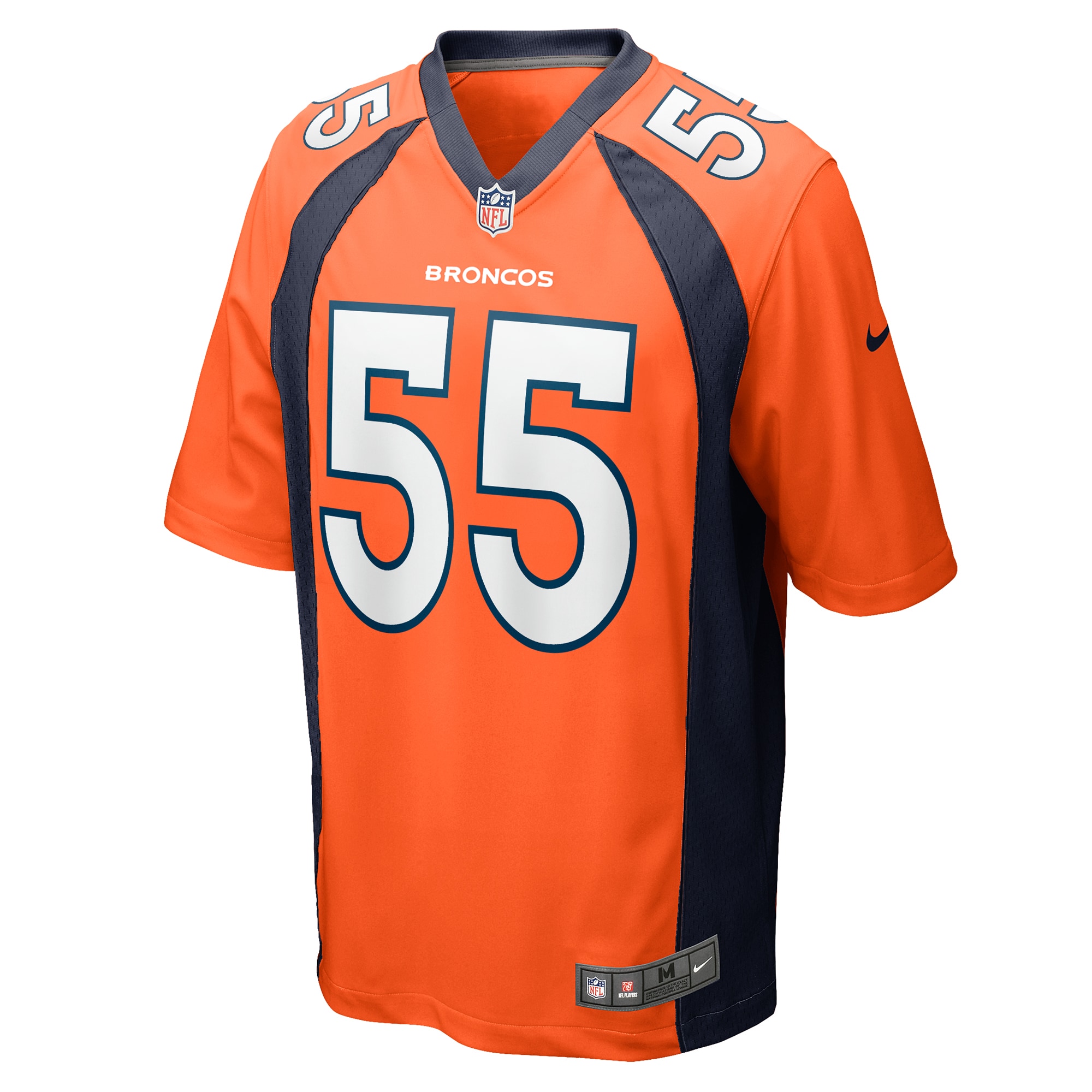 Frank Clark Denver Broncos  Team Game Jersey -  Orange
