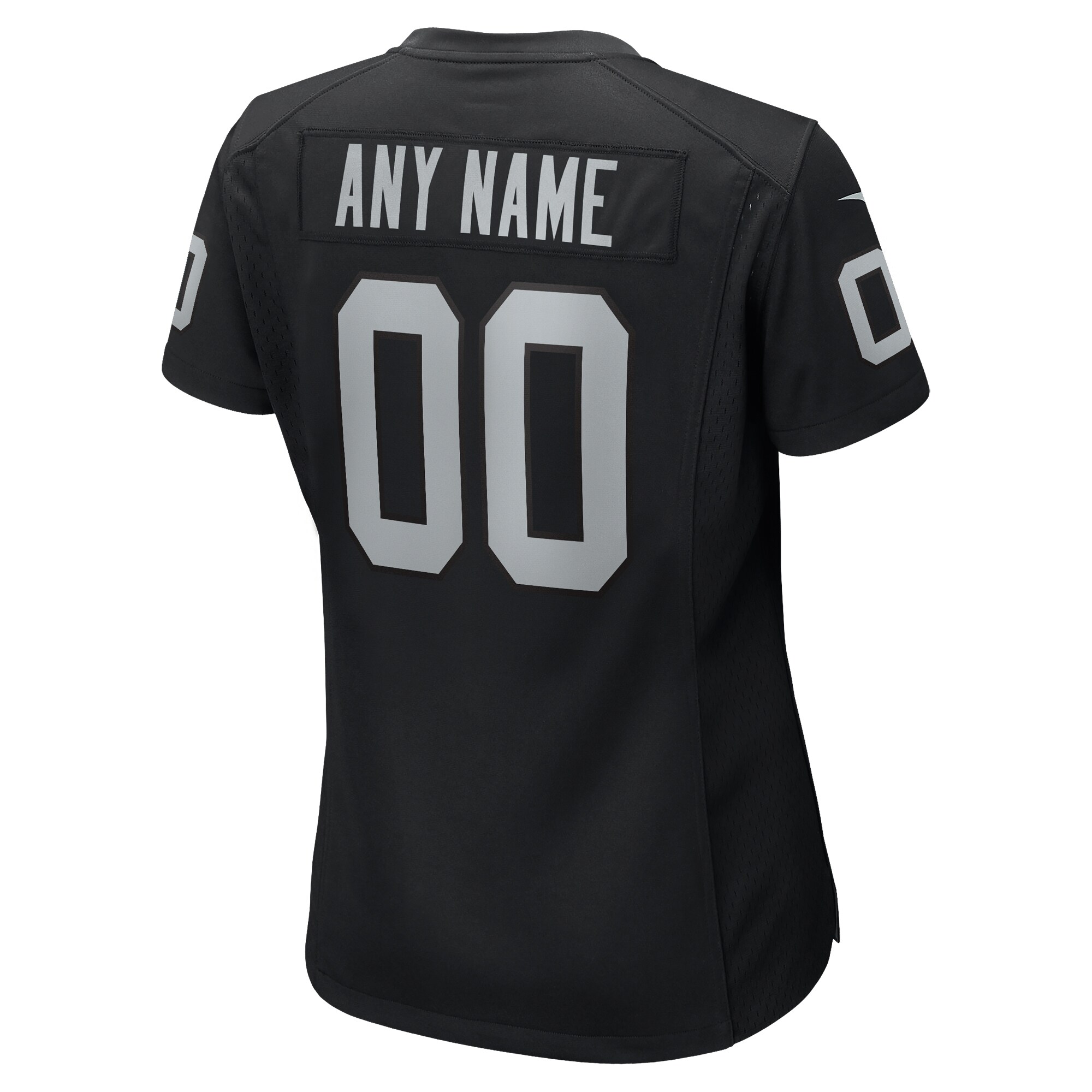 Las Vegas Raiders  Women's Custom Game Jersey - Black