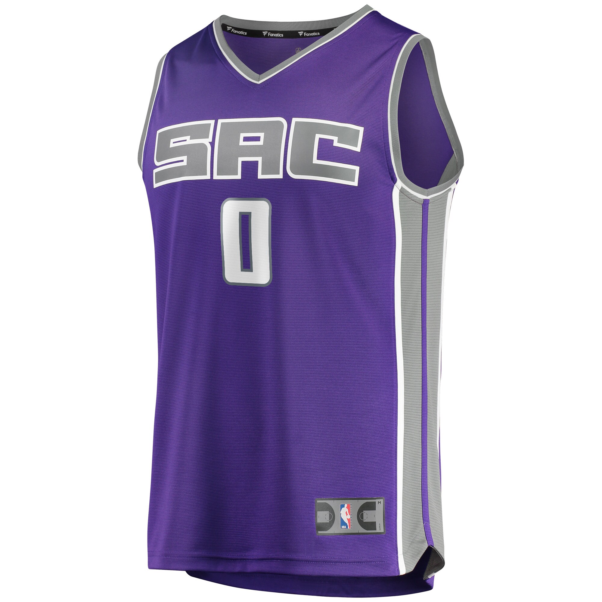 Malik Monk Sacramento Kings Fanatics Fast Break Replica Jersey - Icon Edition - Purple