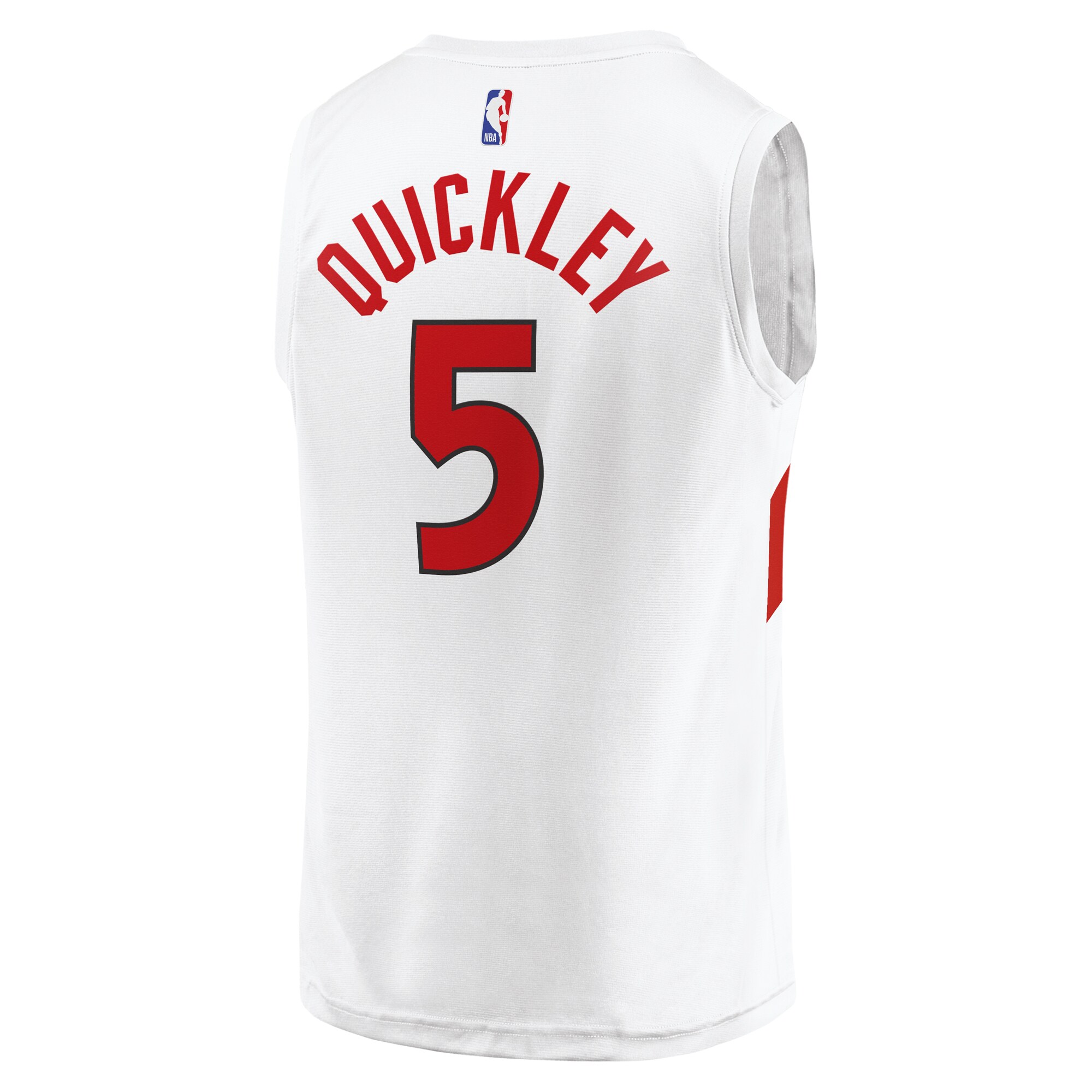 Immanuel Quickley Toronto Raptors Fanatics Youth Fast Break Player Jersey - Association Edition - White