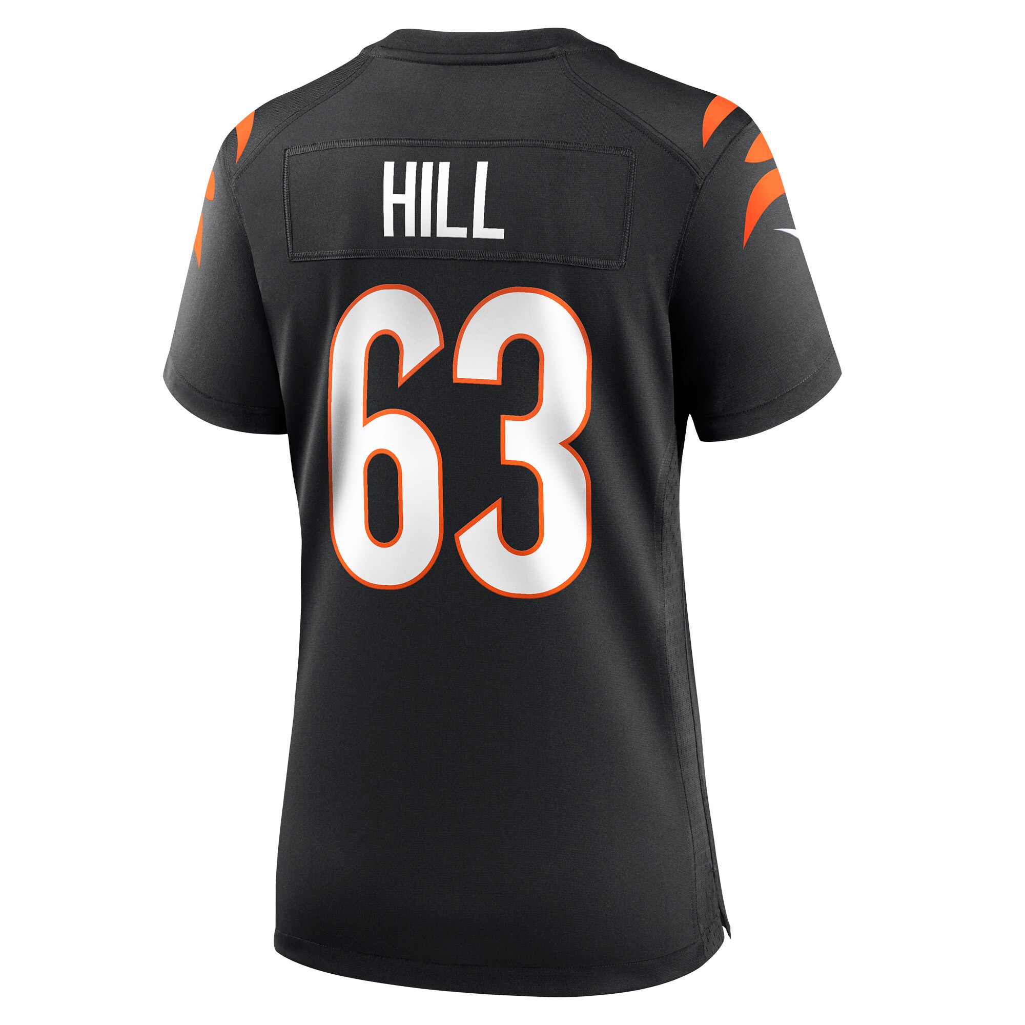 Trey Hill Cincinnati Bengals  Women's Game Jersey - Black