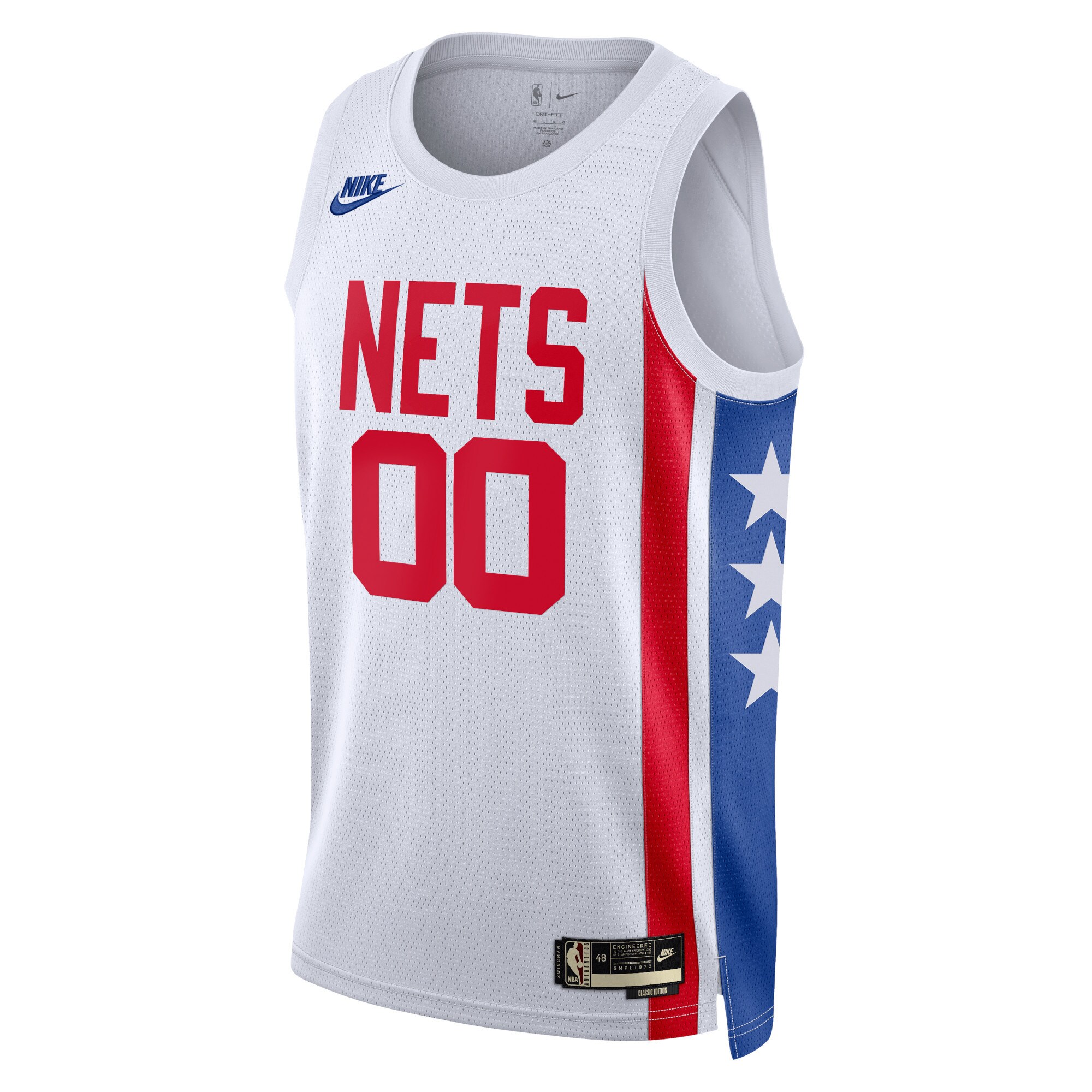 Brooklyn Nets  Unisex 2022\/23 Custom Swingman Jersey - Classic Edition - White