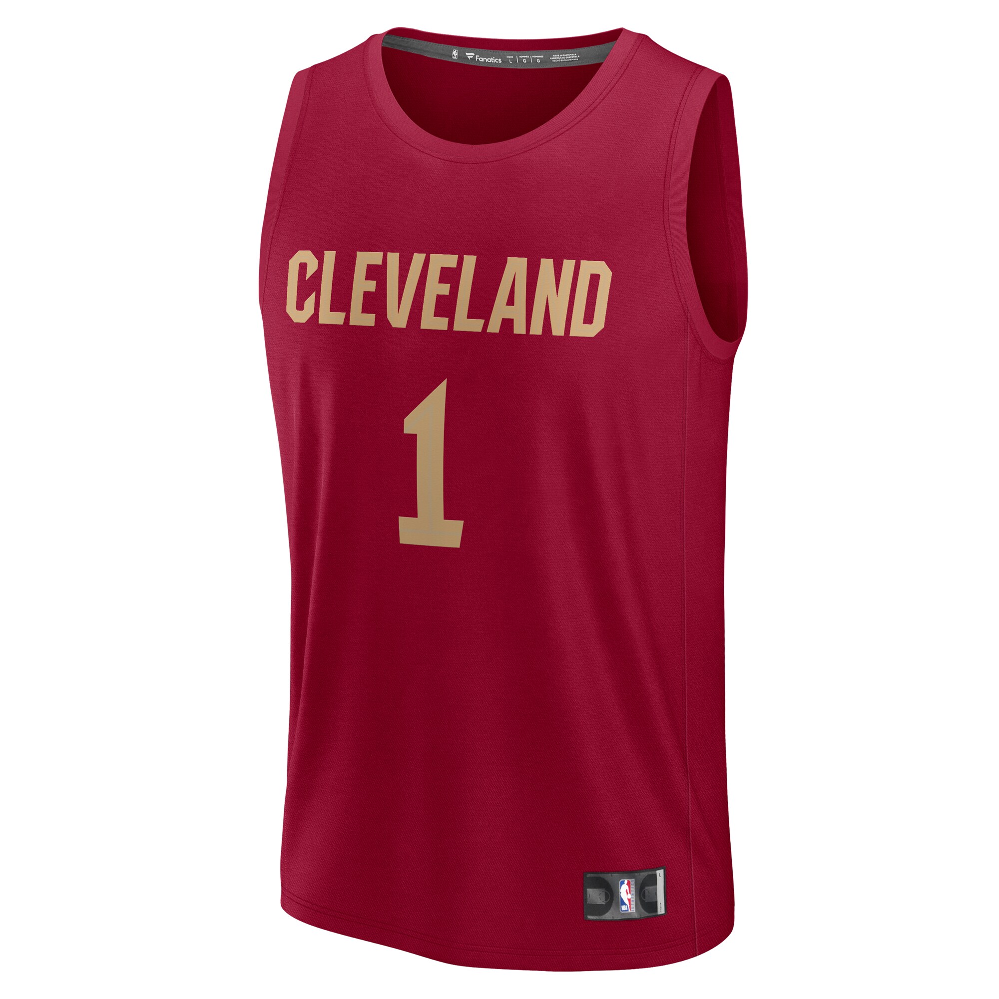 Max Strus Cleveland Cavaliers Fanatics Fast Break Player Jersey - Icon Edition - Wine