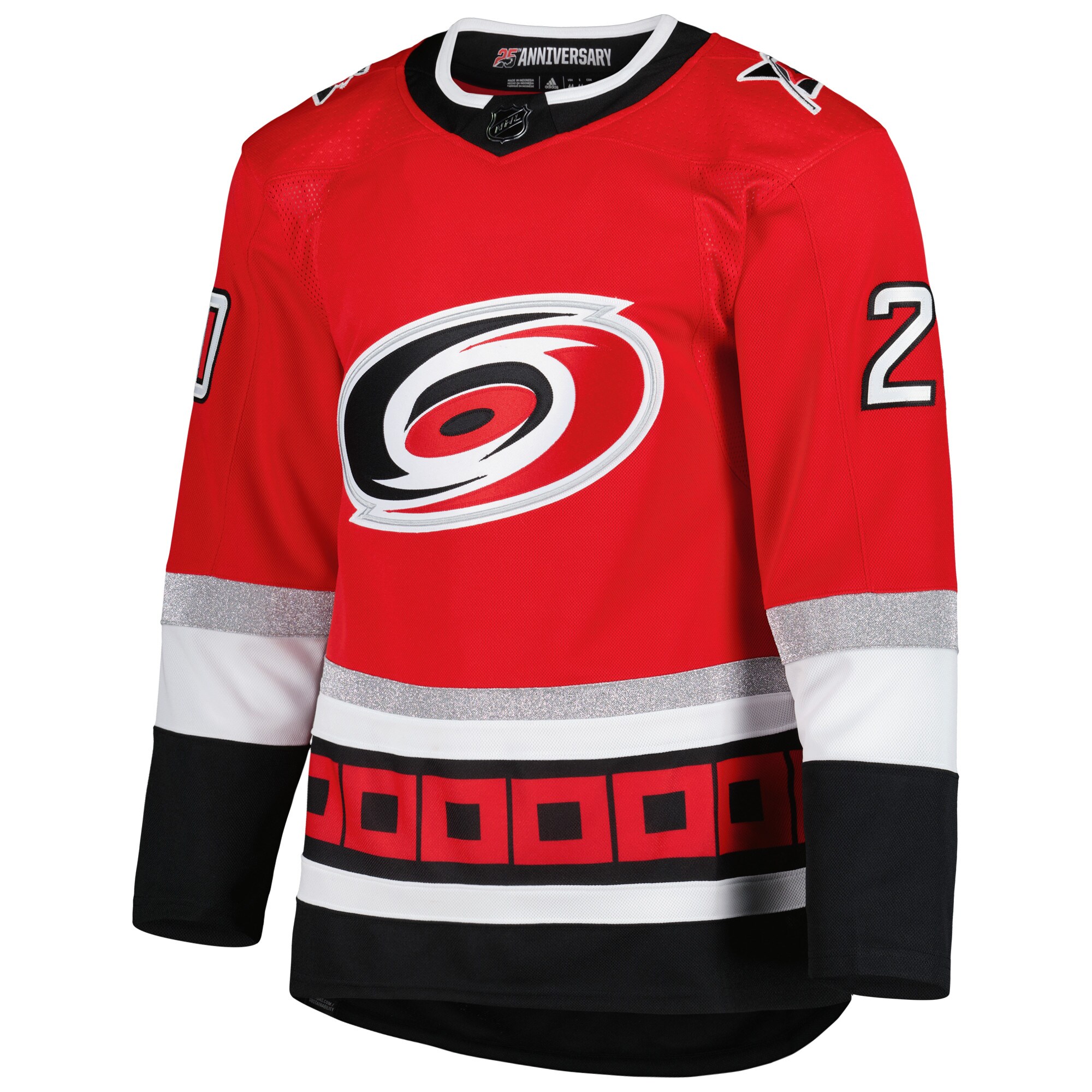 Sebastian Aho Carolina Hurricanes adidas Alternate Primegreen Authentic Player Jersey - Red