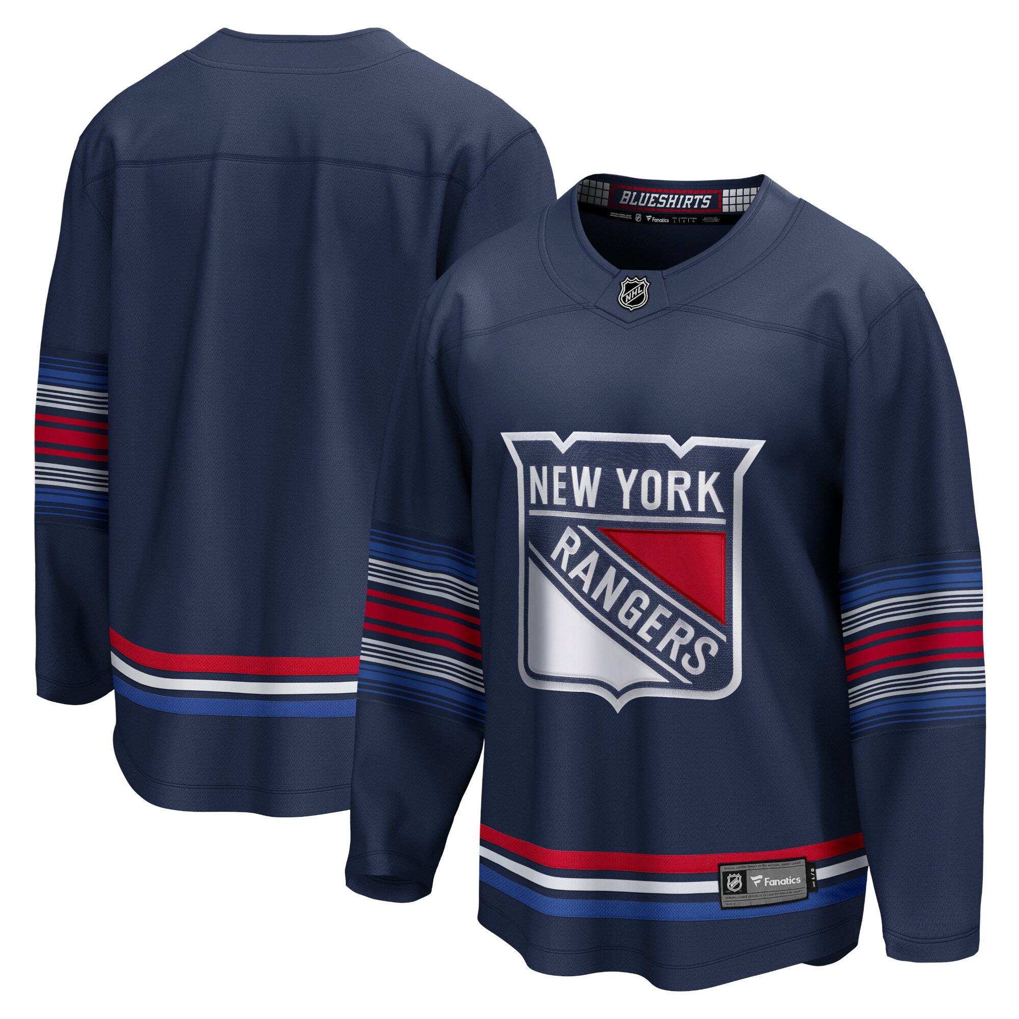 New York Rangers Fanatics Alternate Premier Breakaway Jersey - Navy