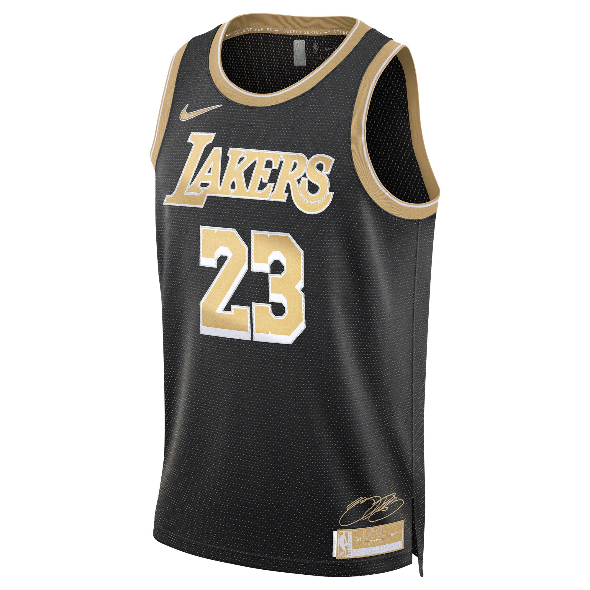 LeBron James Los Angeles Lakers  Unisex  Select Series Swingman Jersey\u00c2\u00a0\u00e2\u20ac\u201c Black