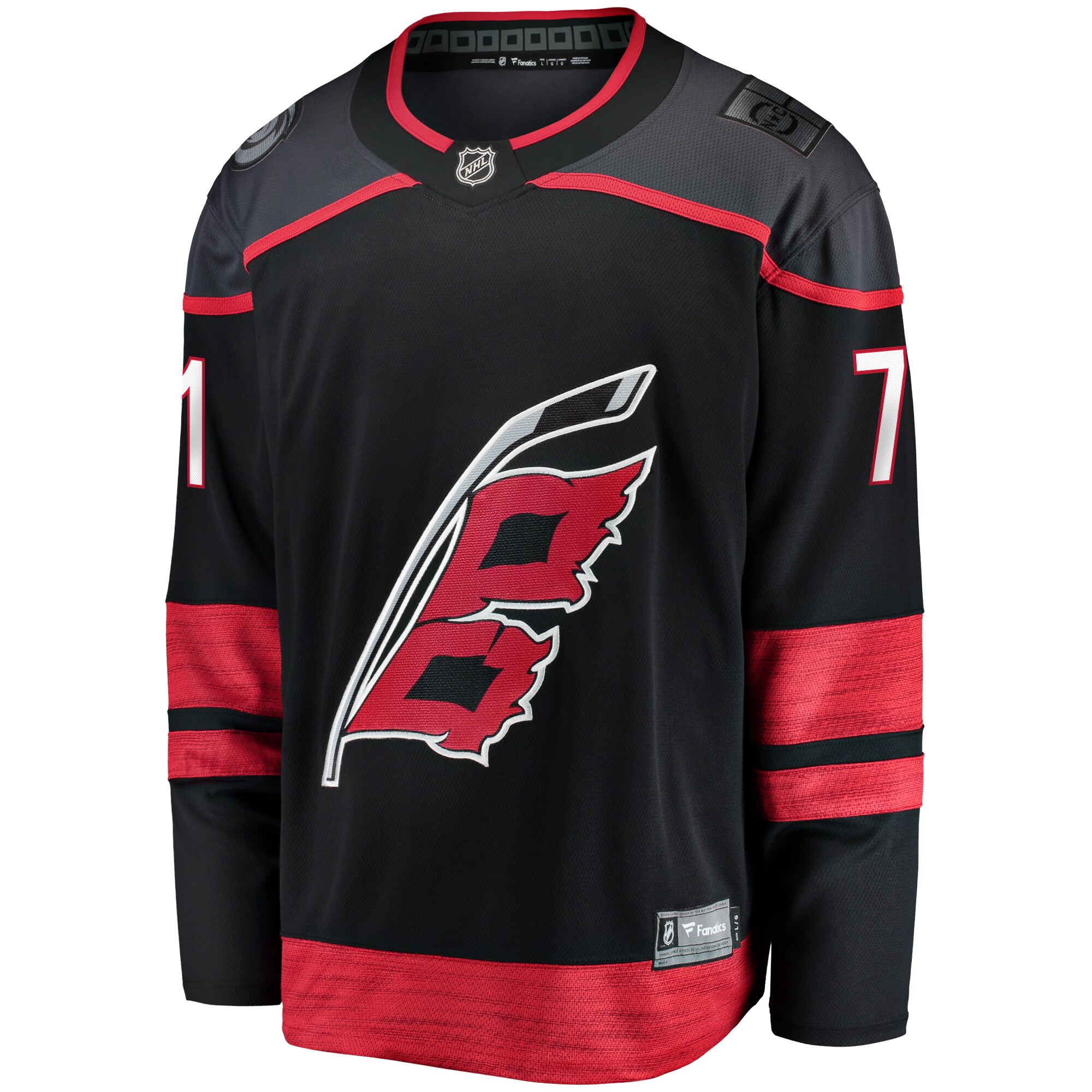 Jesper Fast Carolina Hurricanes Fanatics Home Breakaway Jersey - Black