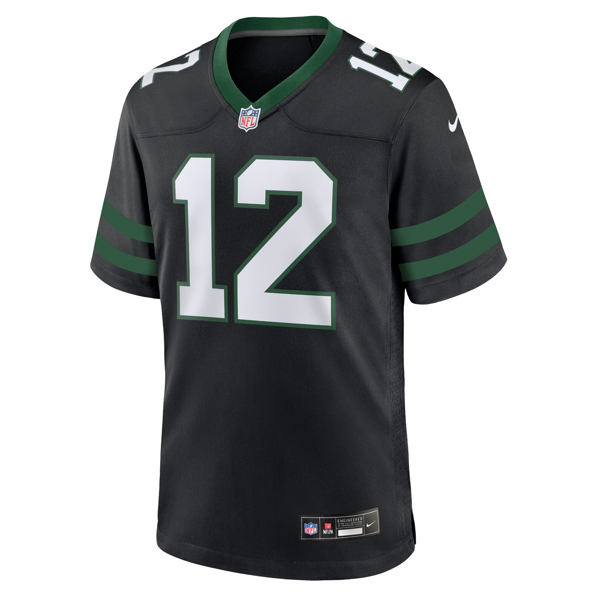 Joe Namath New York Jets  Alternate Retired Player Game Jersey - Legacy Black
