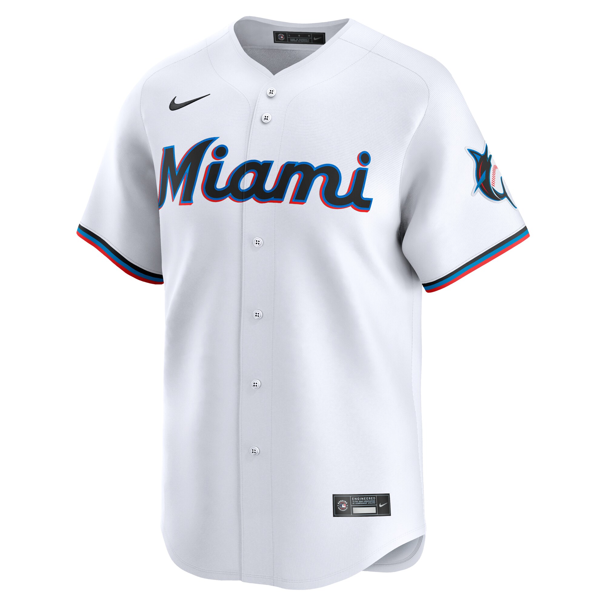 Eury P\u00c3\u00a9rez Miami Marlins  Home Limited Player Jersey\u00c2\u00a0\u00e2\u20ac\u201c White