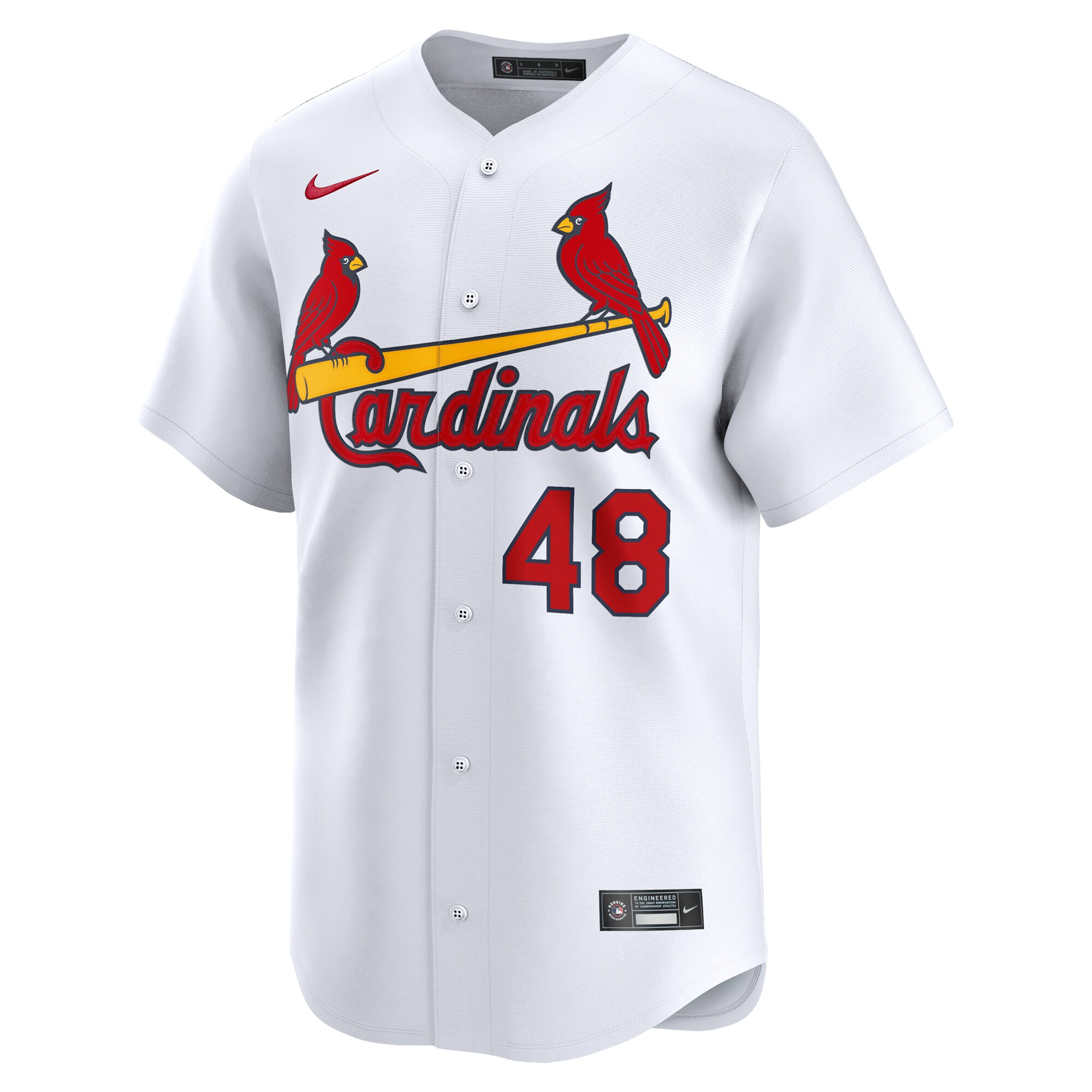 Iv\u00c3\u00a1n Herrera St. Louis Cardinals  Home Limited Player Jersey\u00c2\u00a0\u00e2\u20ac\u201c White