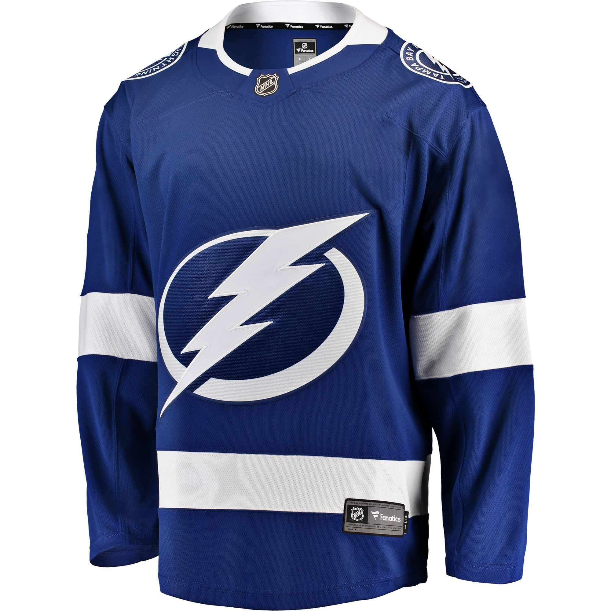 Tampa Bay Lightning Fanatics Breakaway Home Jersey - Blue